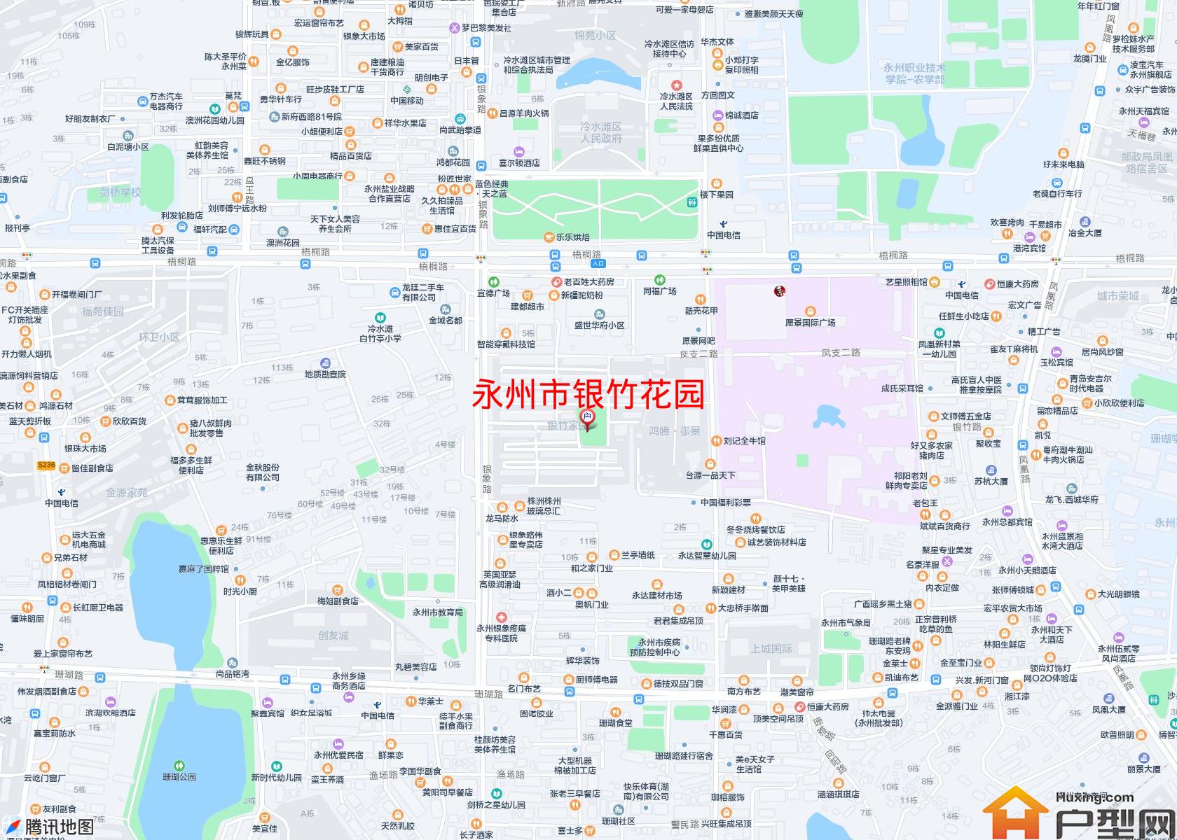 银竹花园小区 - 户型网