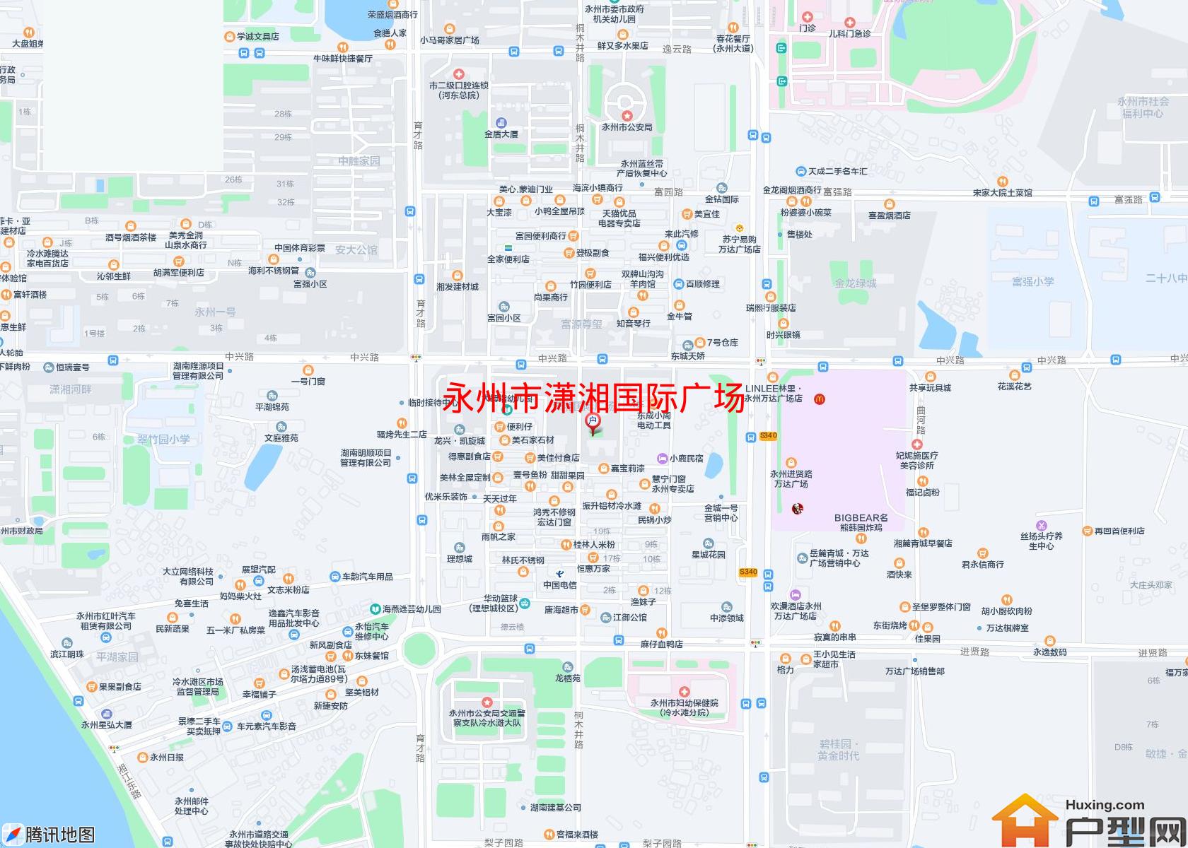 潇湘国际广场小区 - 户型网