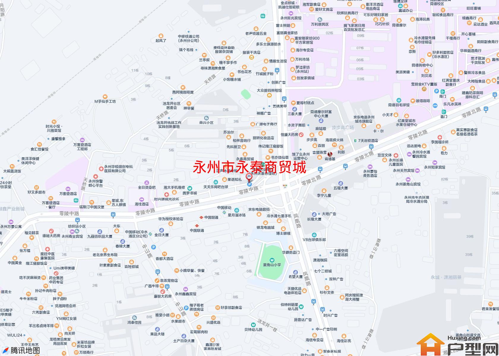永泰商贸城小区 - 户型网