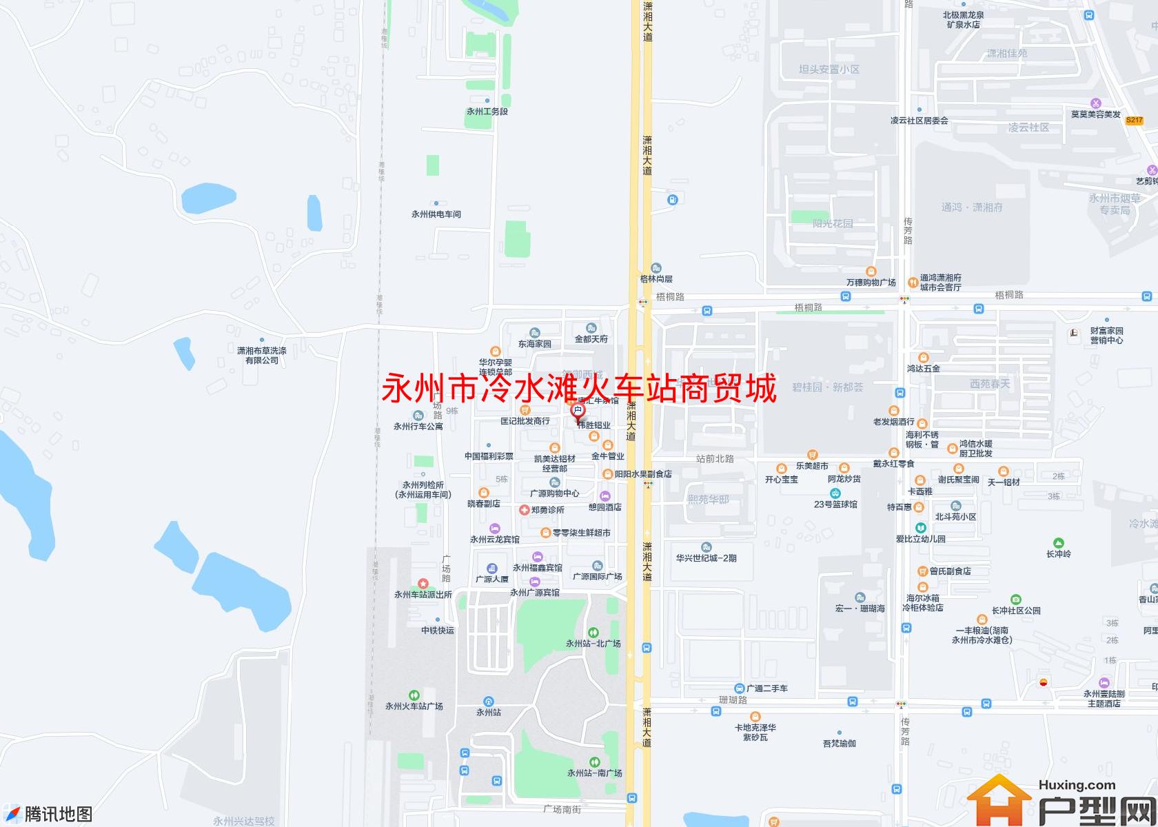 冷水滩火车站商贸城小区 - 户型网