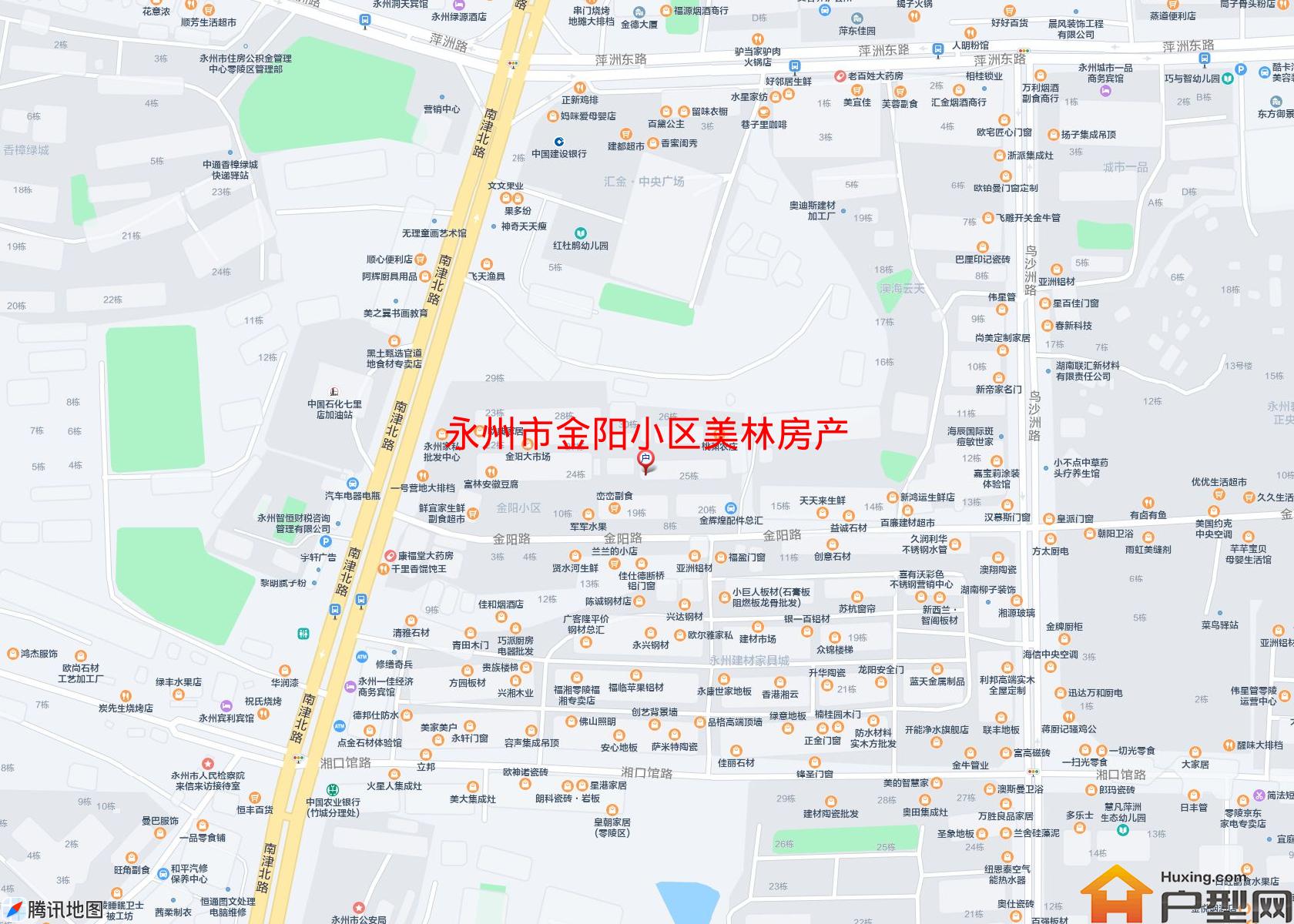 金阳小区美林房产小区 - 户型网