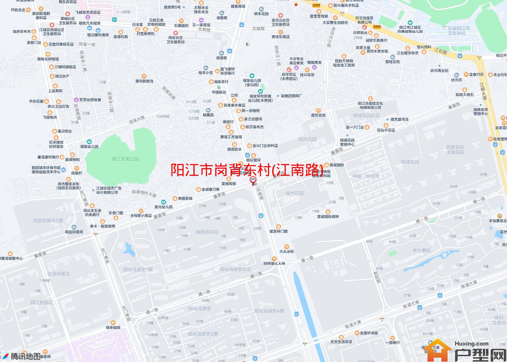 岗背东村(江南路)小区 - 户型网