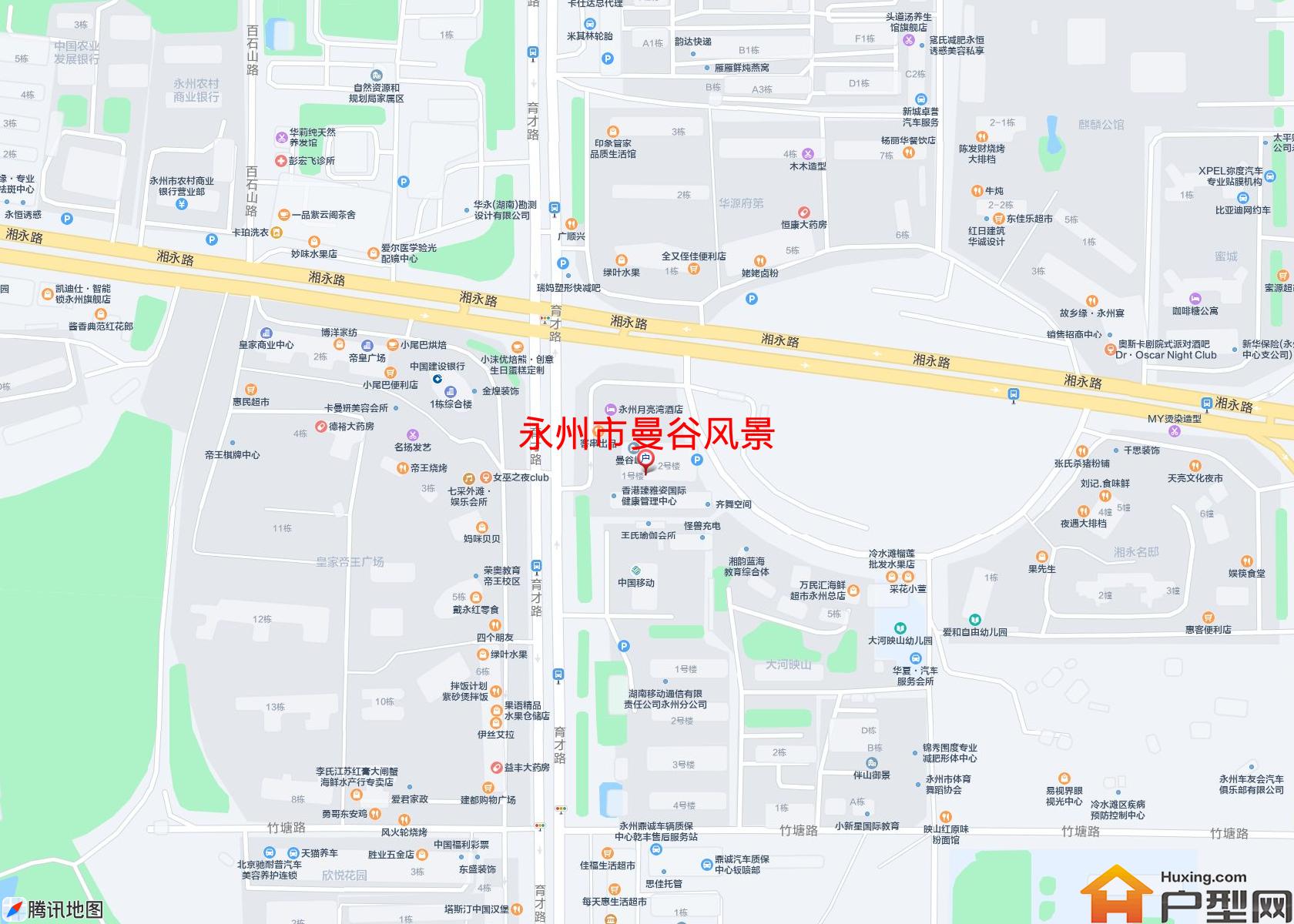 曼谷风景小区 - 户型网