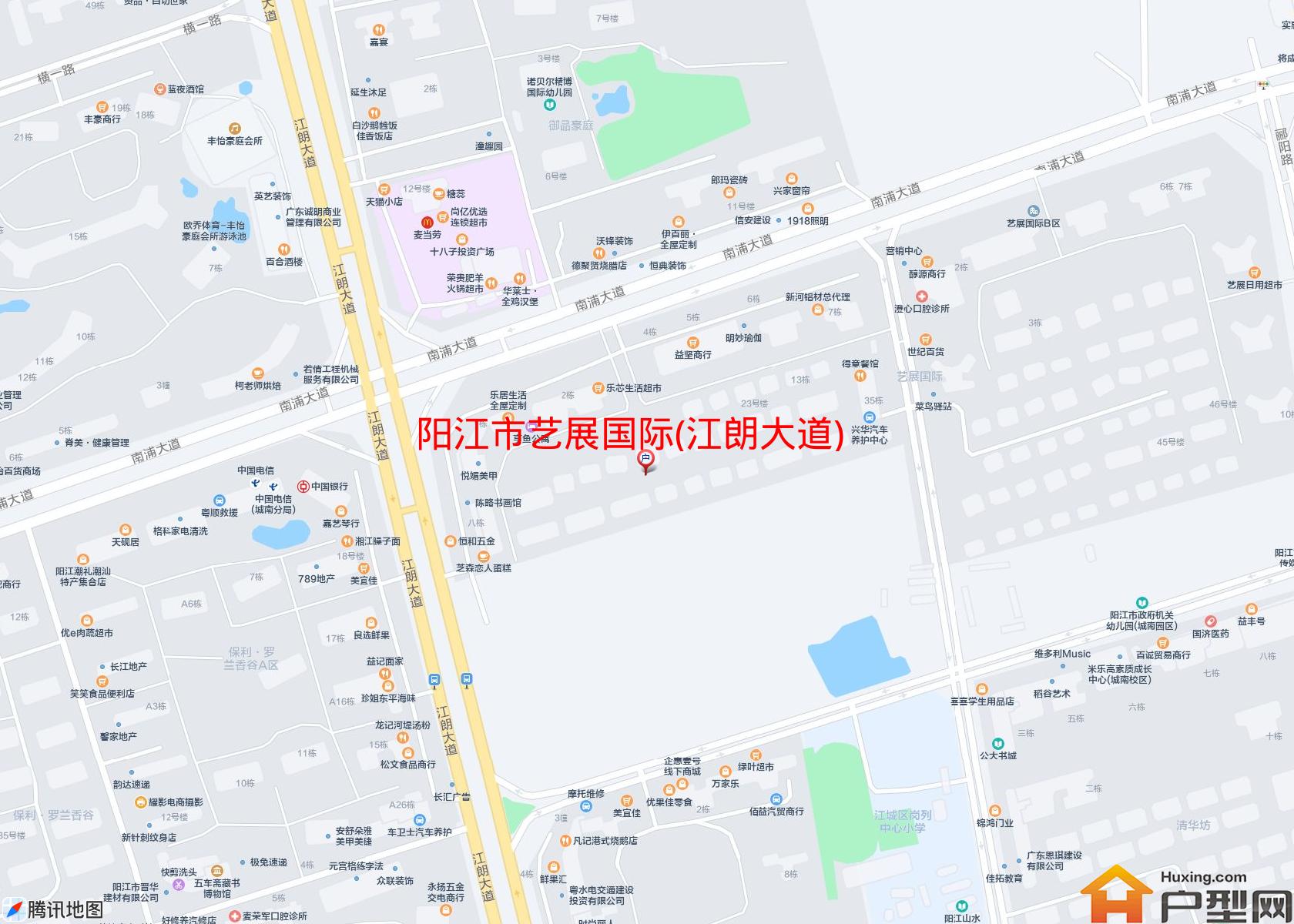艺展国际(江朗大道)小区 - 户型网