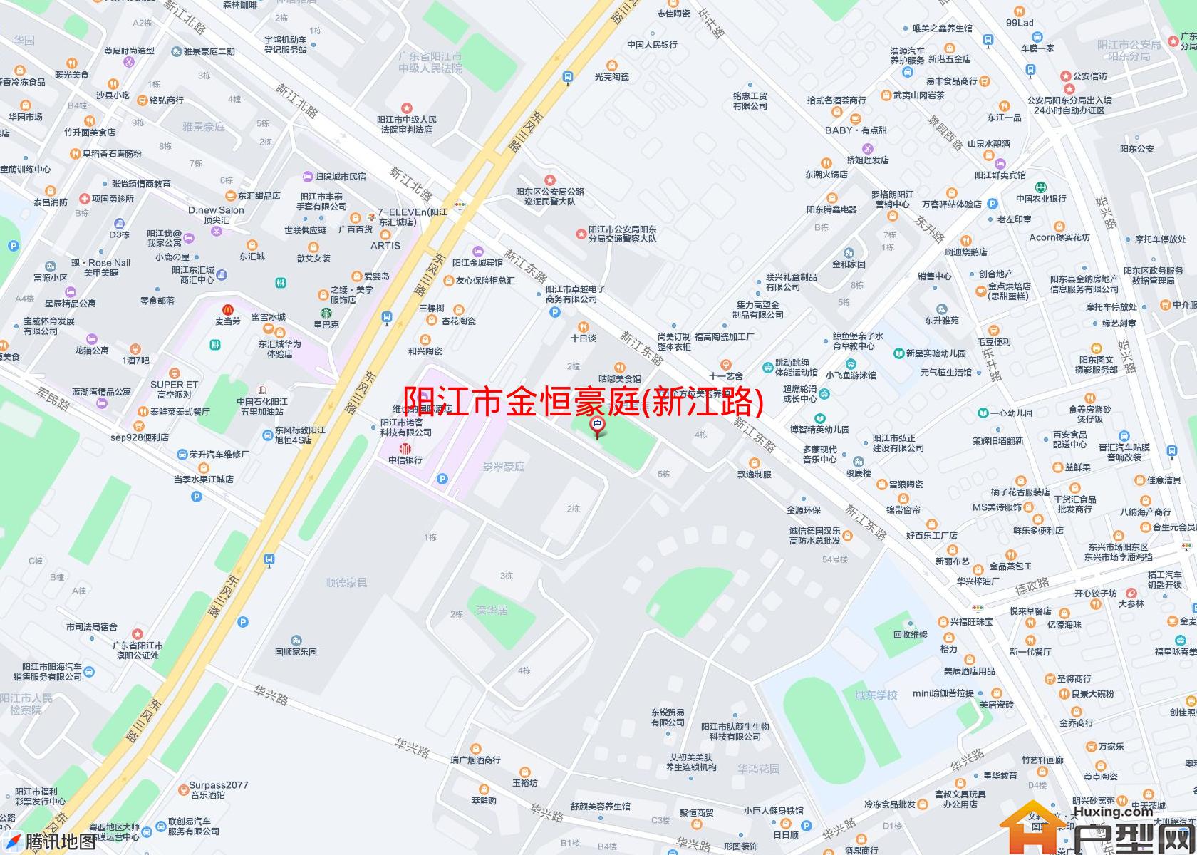 金恒豪庭(新江路)小区 - 户型网