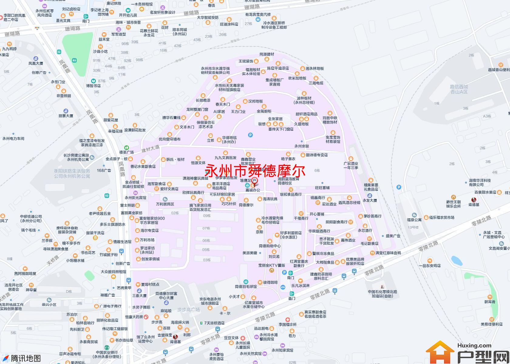 舜德摩尔小区 - 户型网