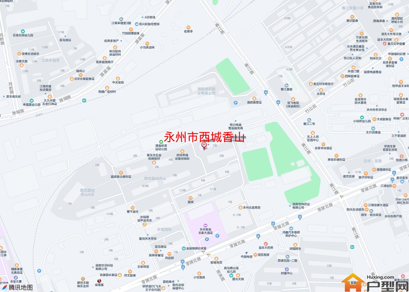 西城香山小区 - 户型网