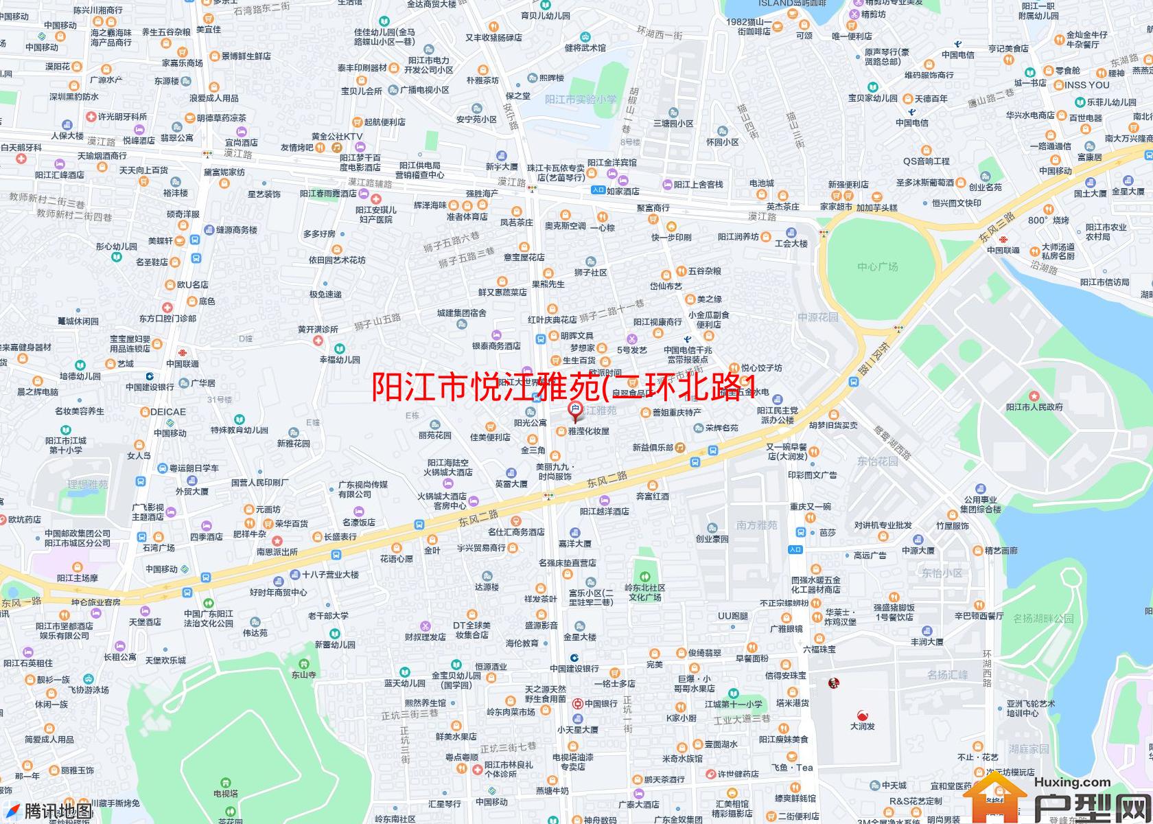悦江雅苑(二环北路18号)小区 - 户型网