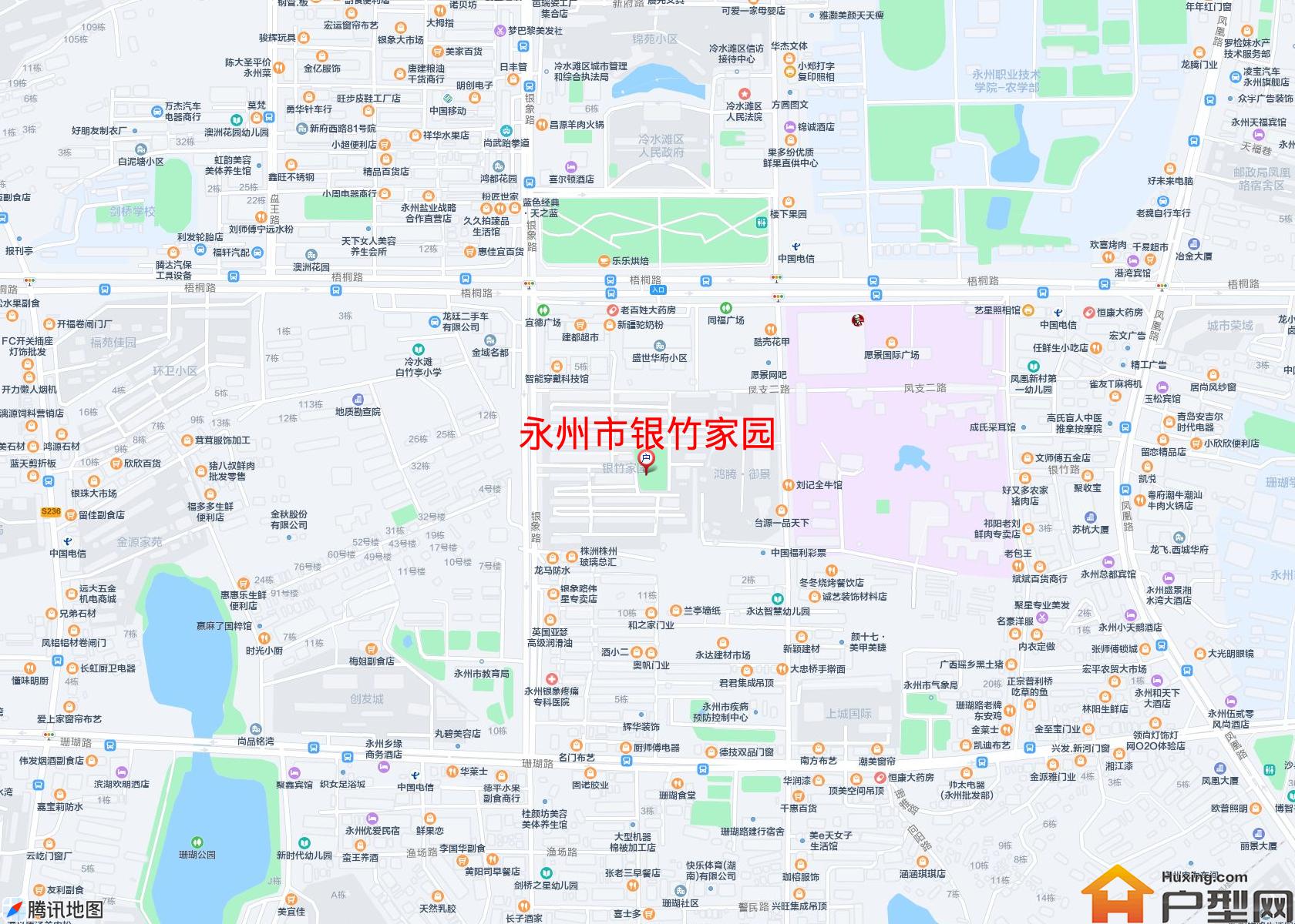 银竹家园小区 - 户型网