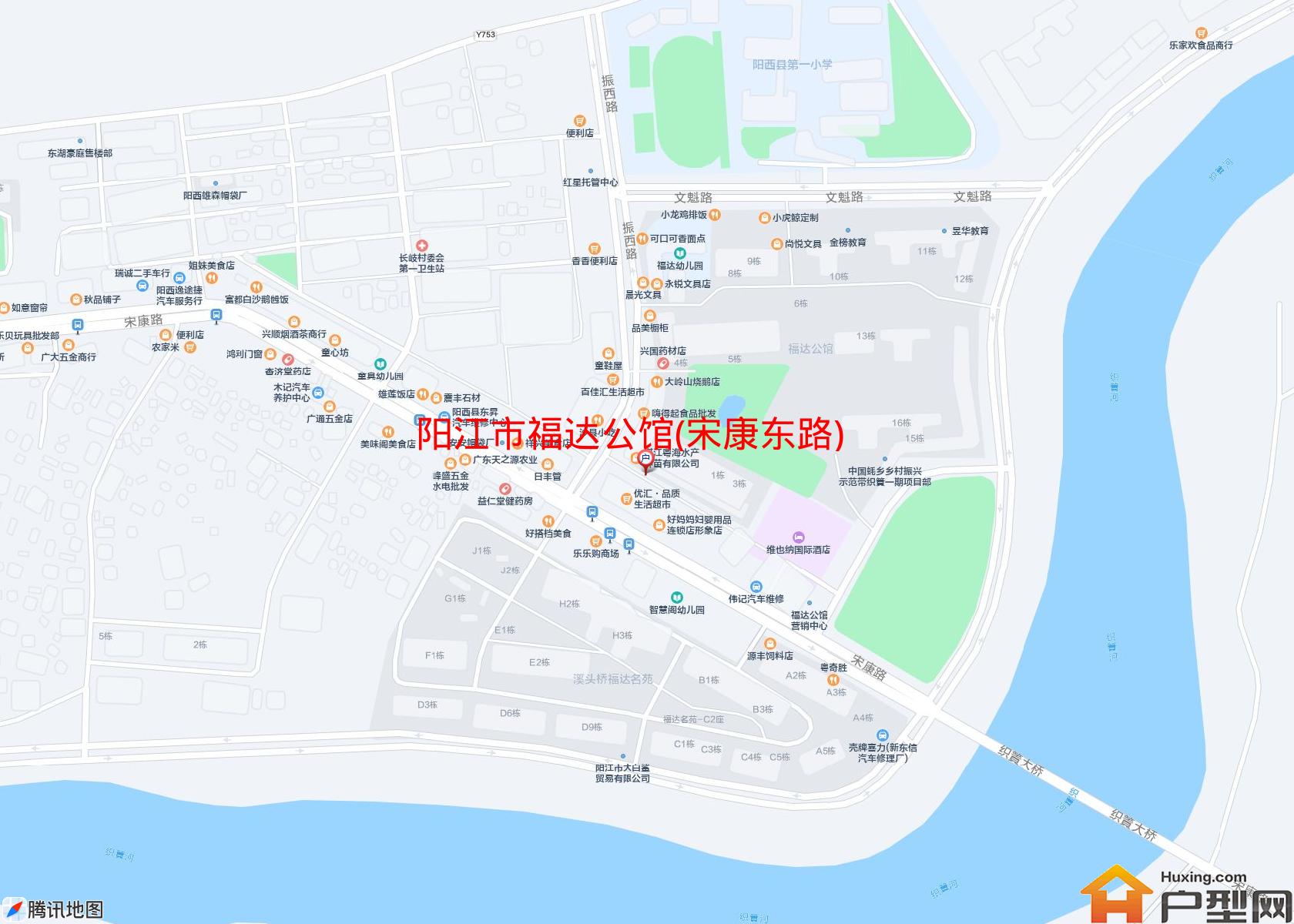 福达公馆(宋康东路)小区 - 户型网
