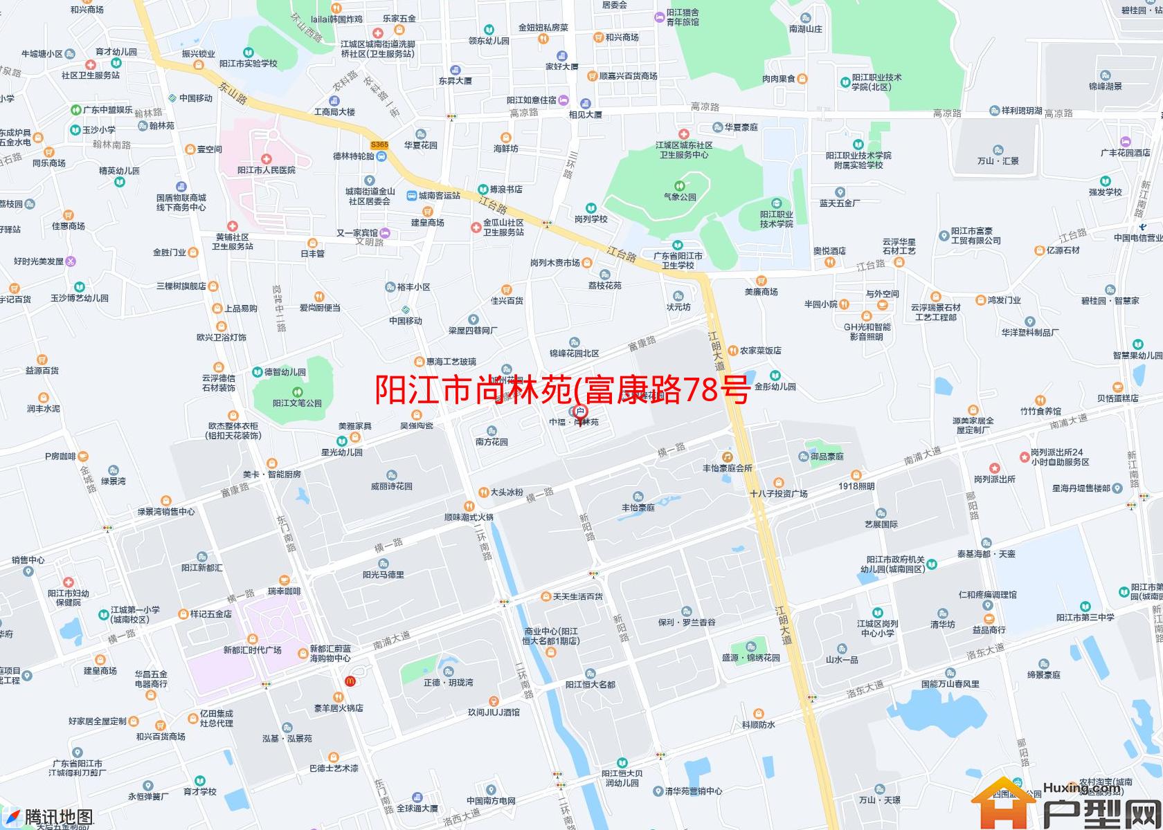 尚林苑(富康路78号)小区 - 户型网