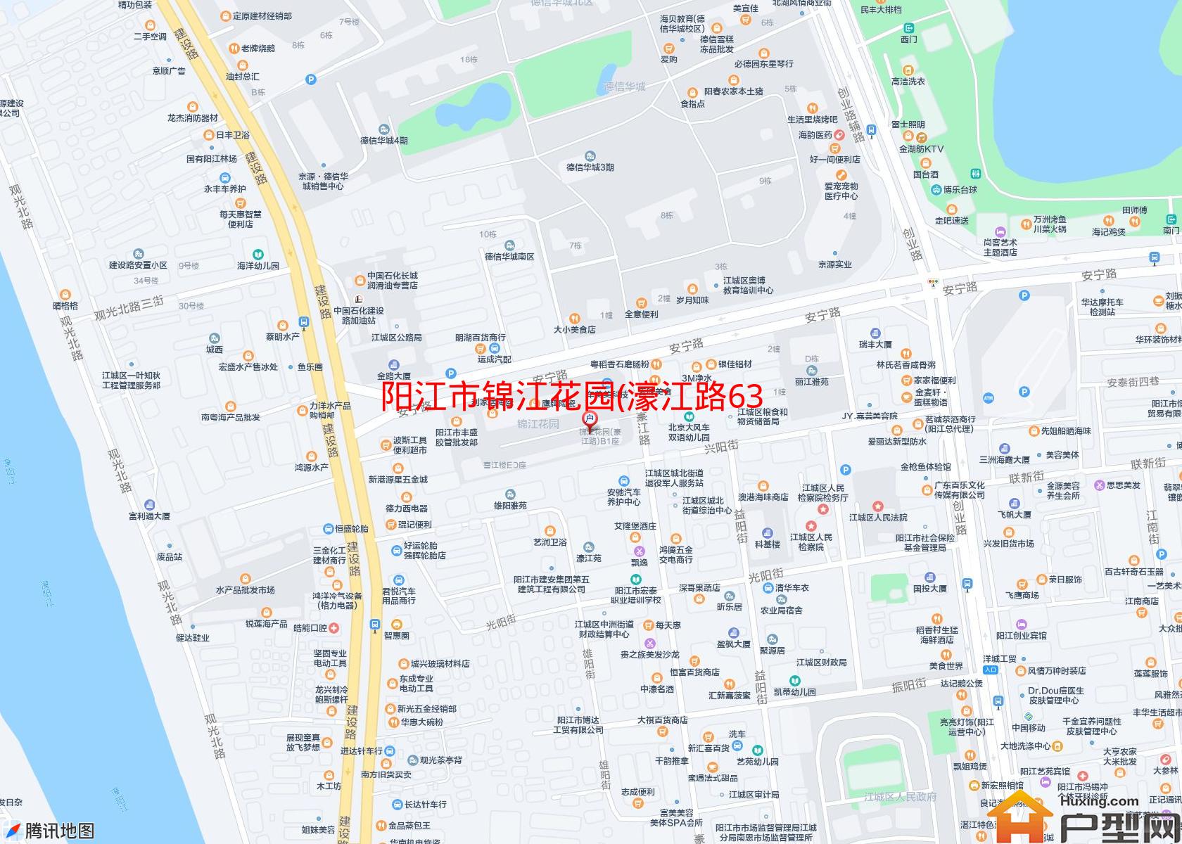 锦江花园(濠江路63号)小区 - 户型网