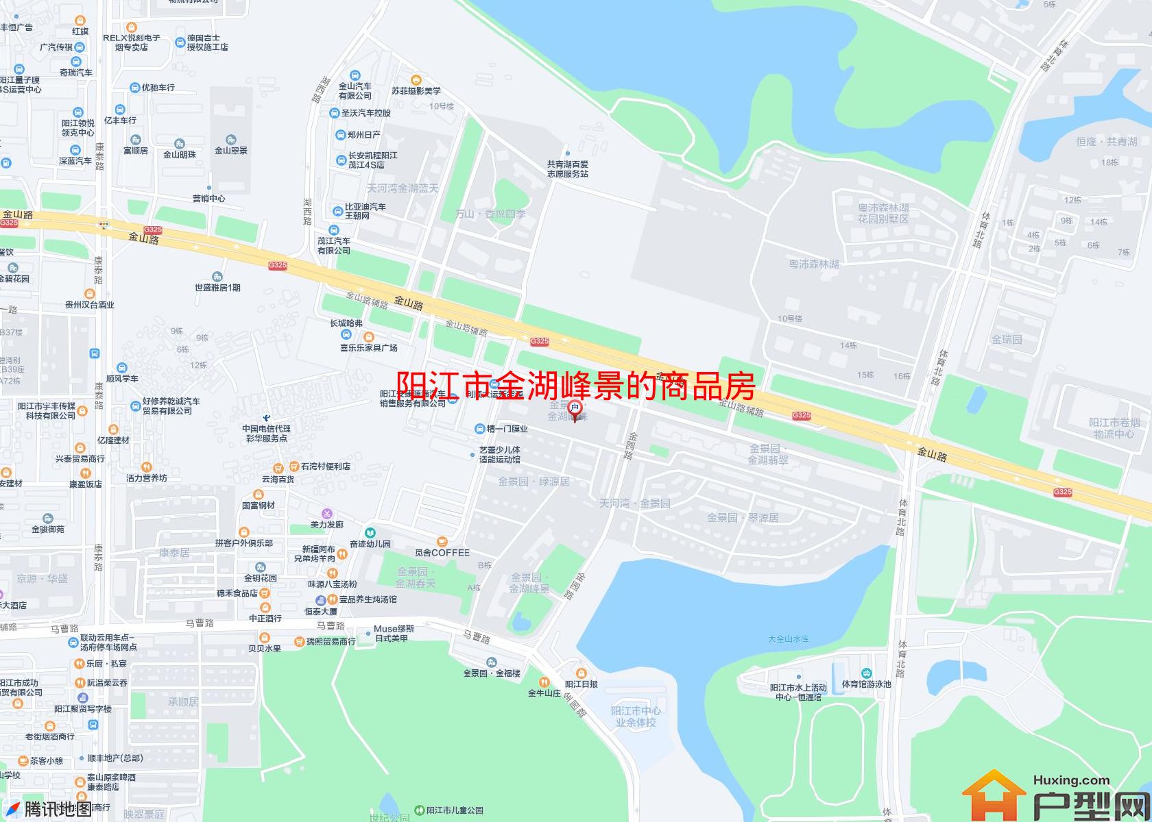 金湖峰景的商品房小区 - 户型网