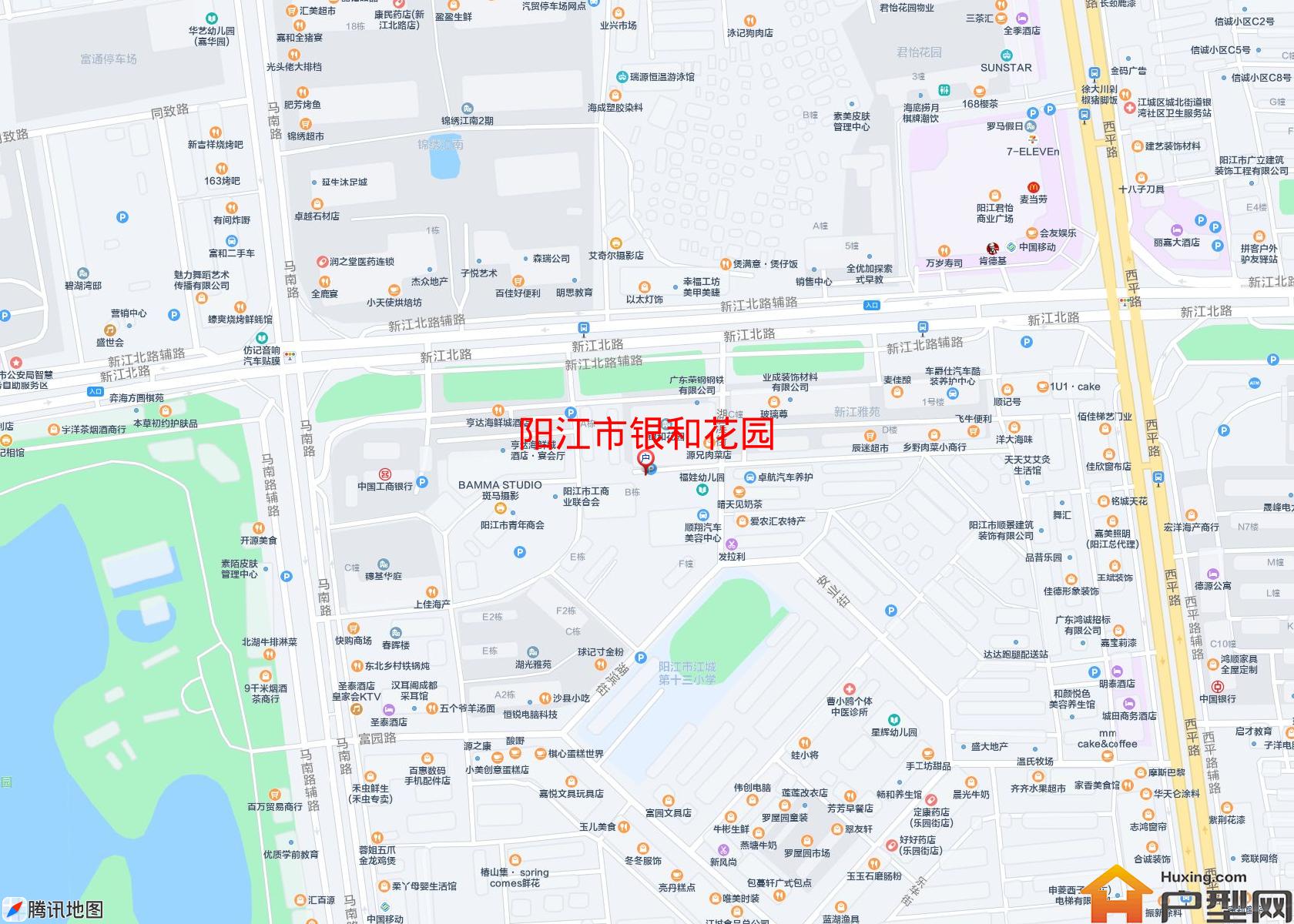 银和花园小区 - 户型网
