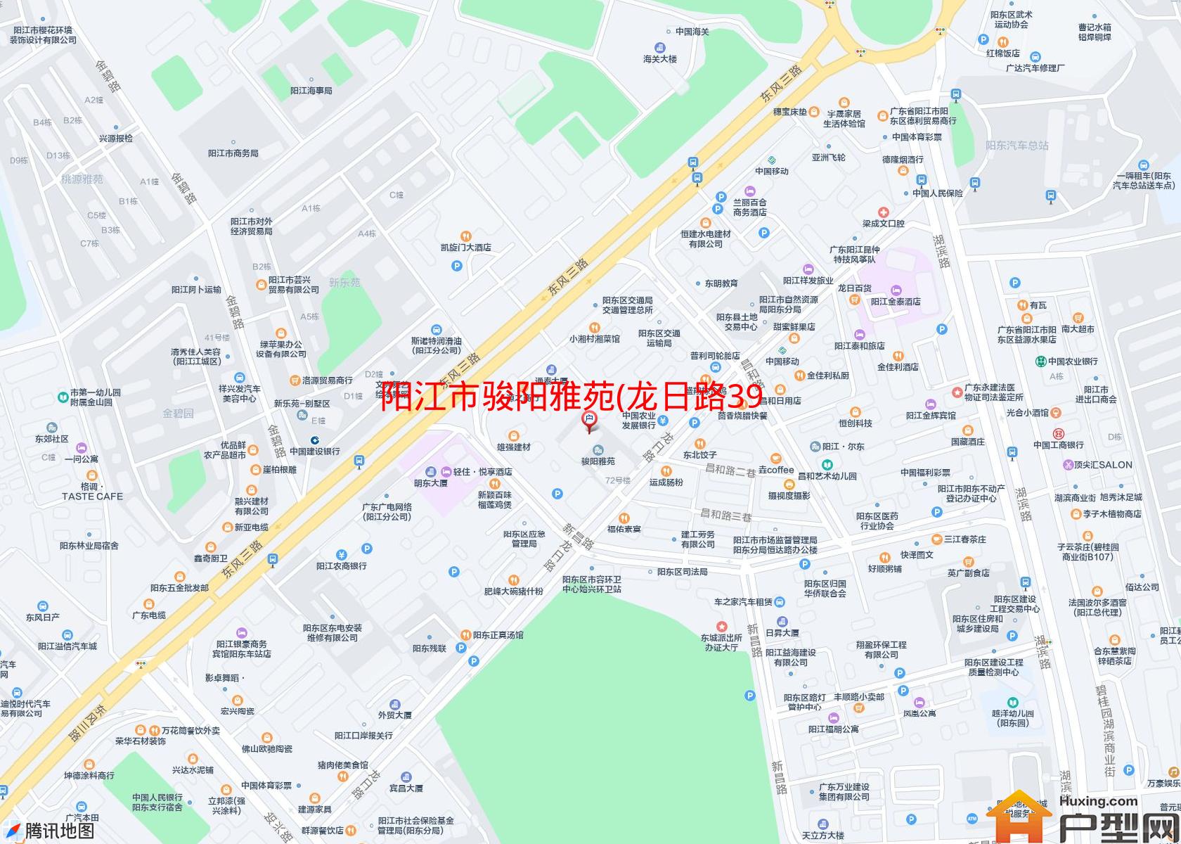 骏阳雅苑(龙日路39号)小区 - 户型网