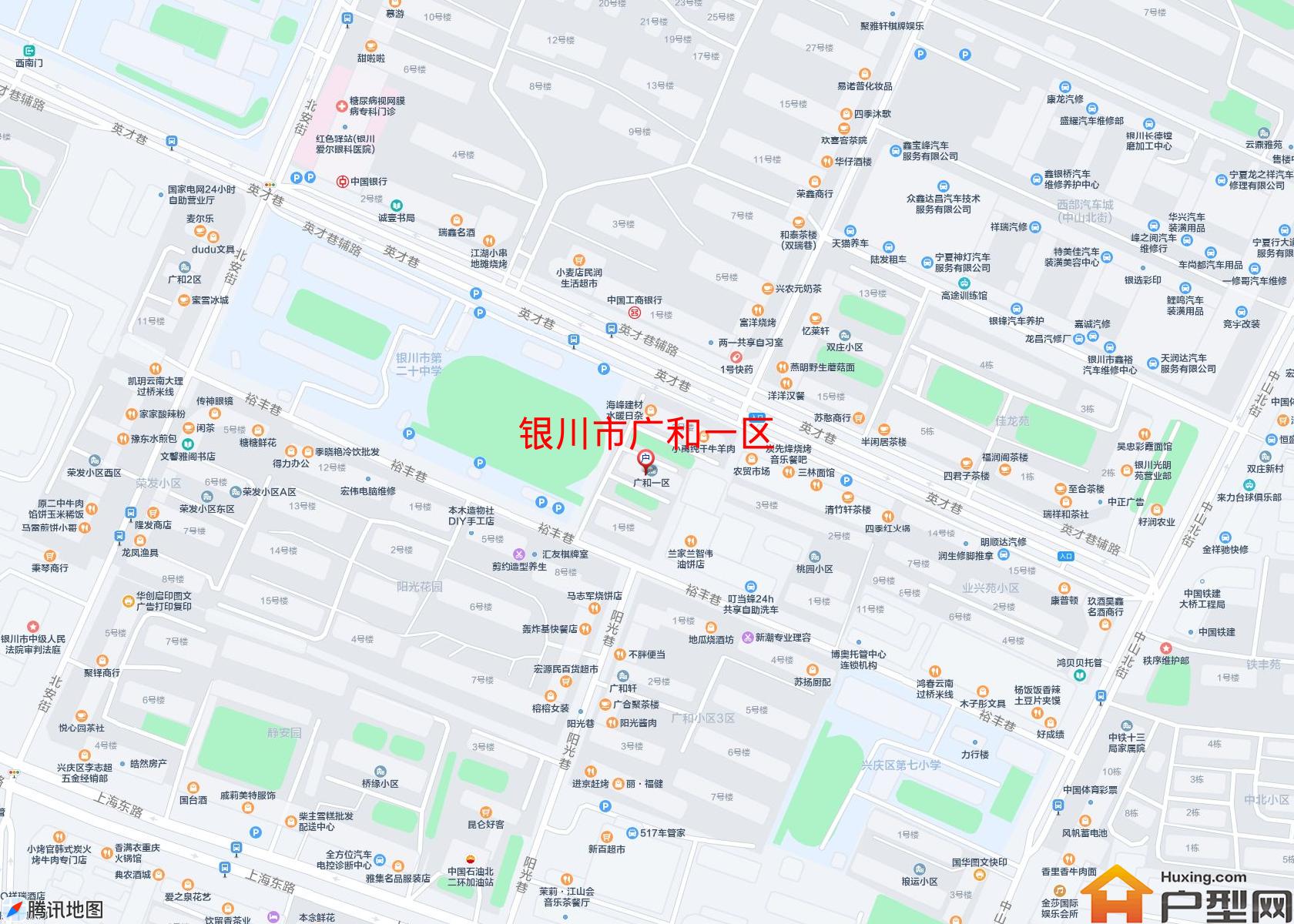 广和一区小区 - 户型网
