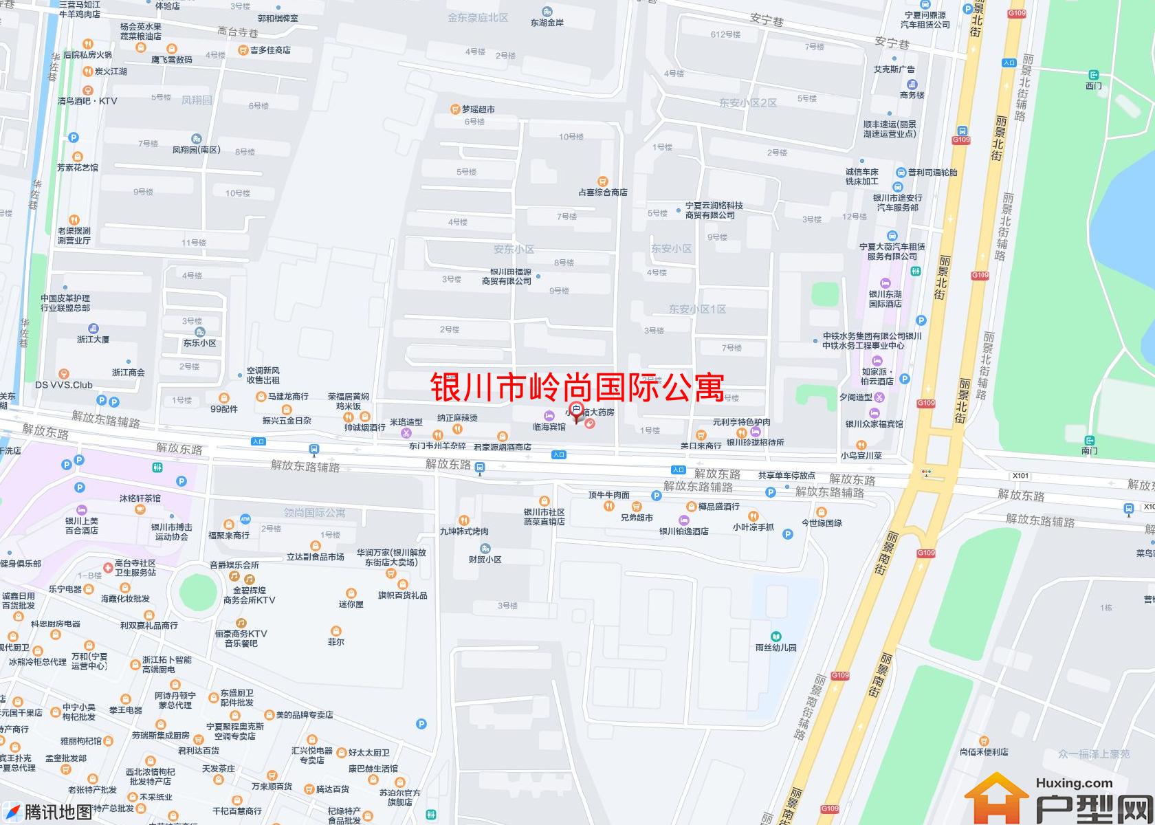 岭尚国际公寓小区 - 户型网