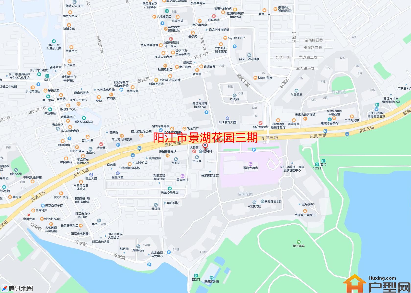 景湖花园三期小区 - 户型网