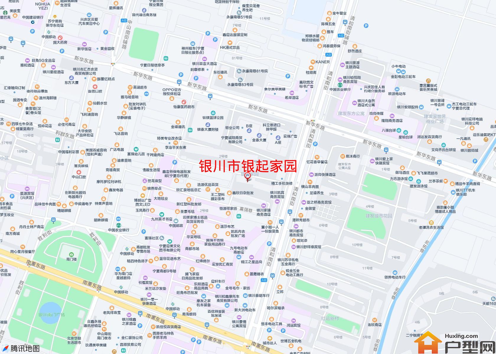 银起家园小区 - 户型网