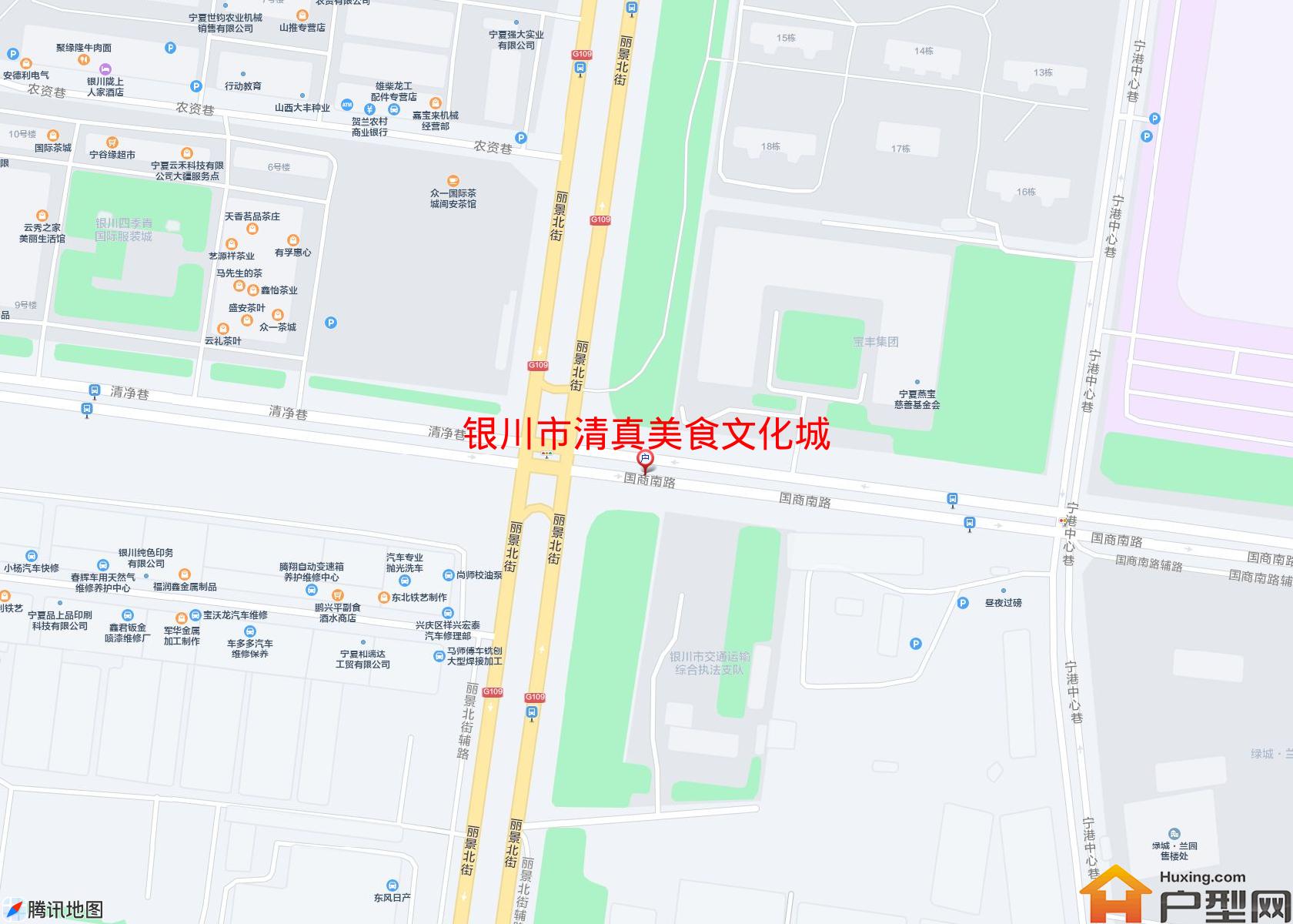 清真美食文化城小区 - 户型网