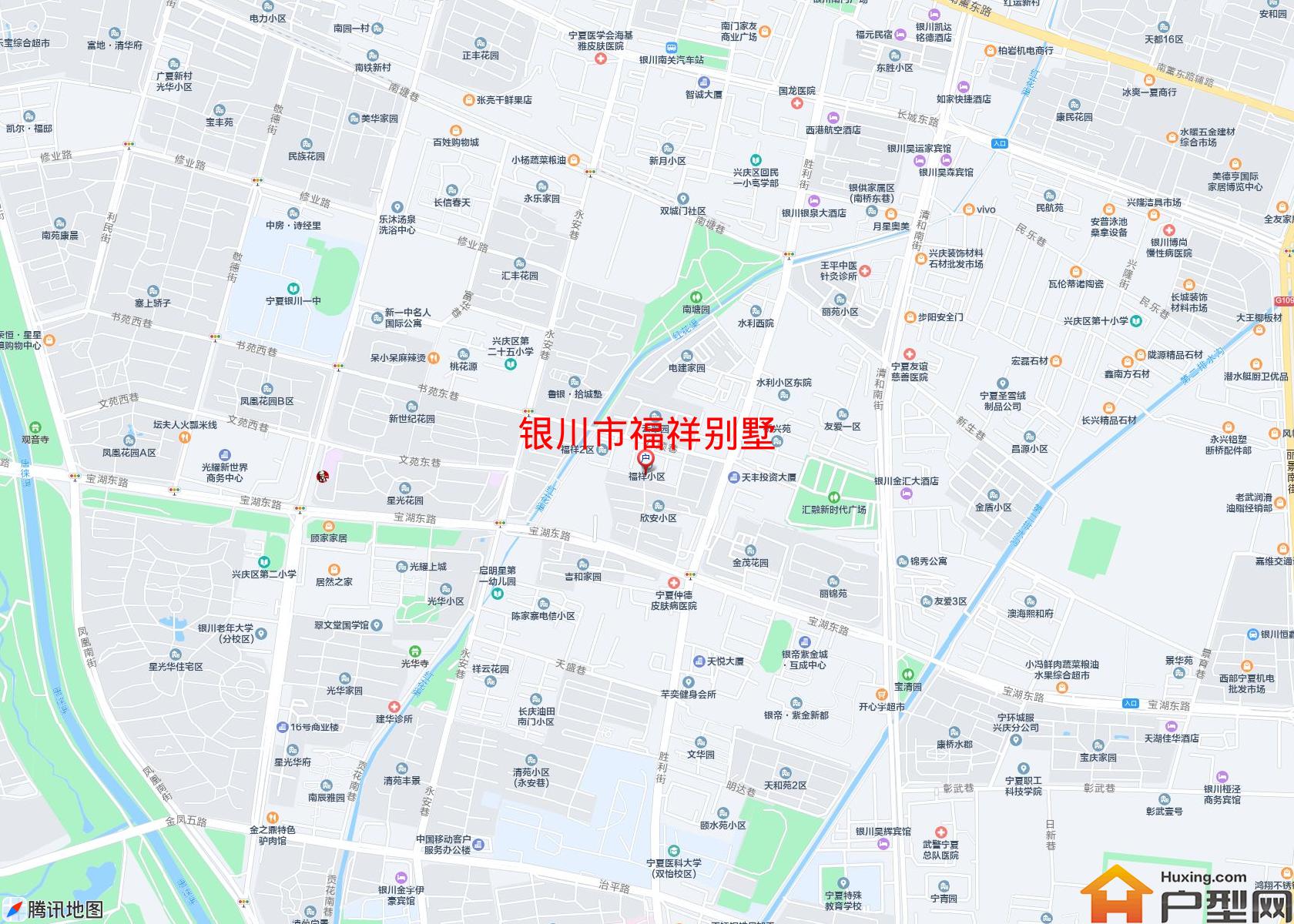 福祥别墅小区 - 户型网