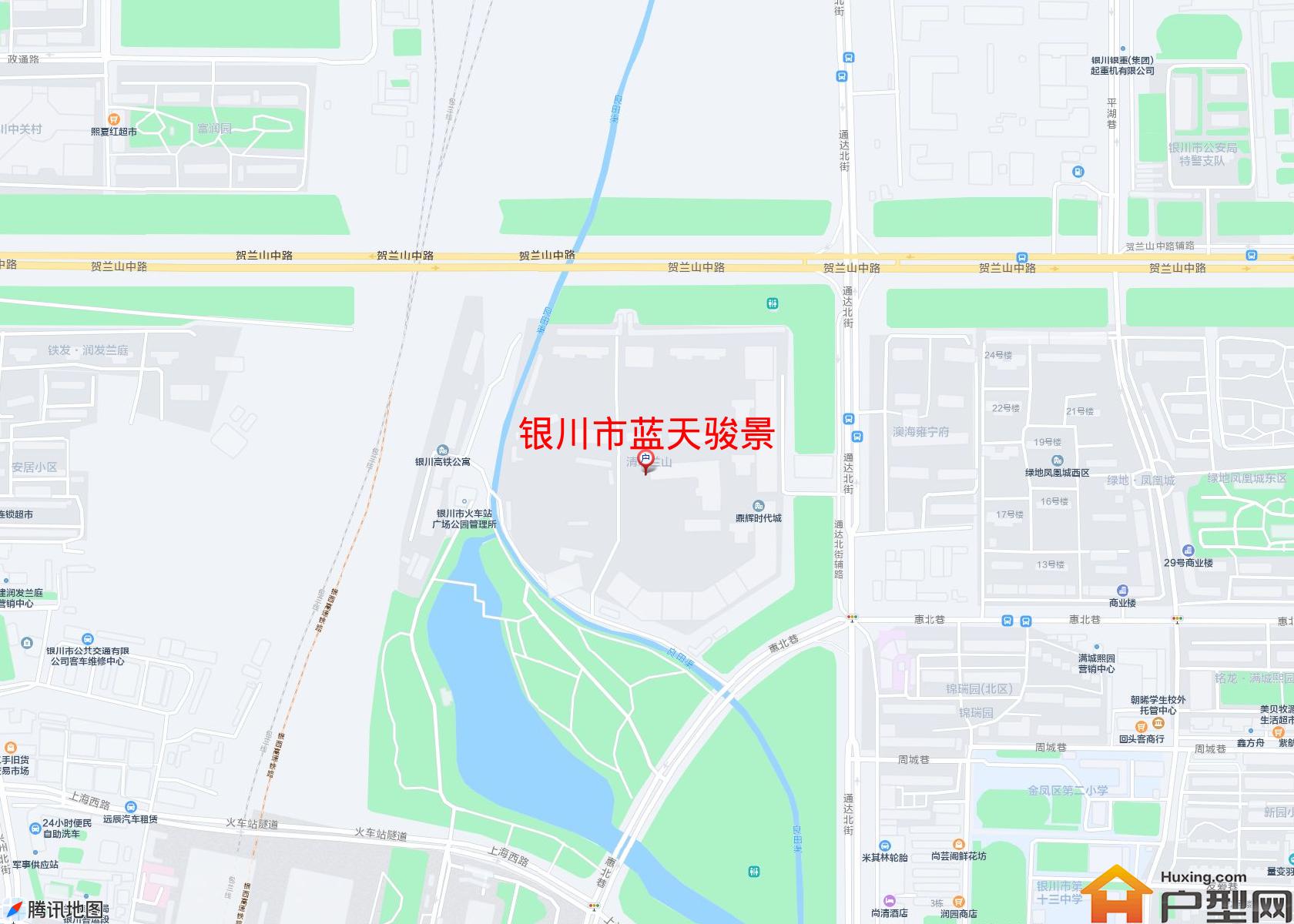 蓝天骏景小区 - 户型网