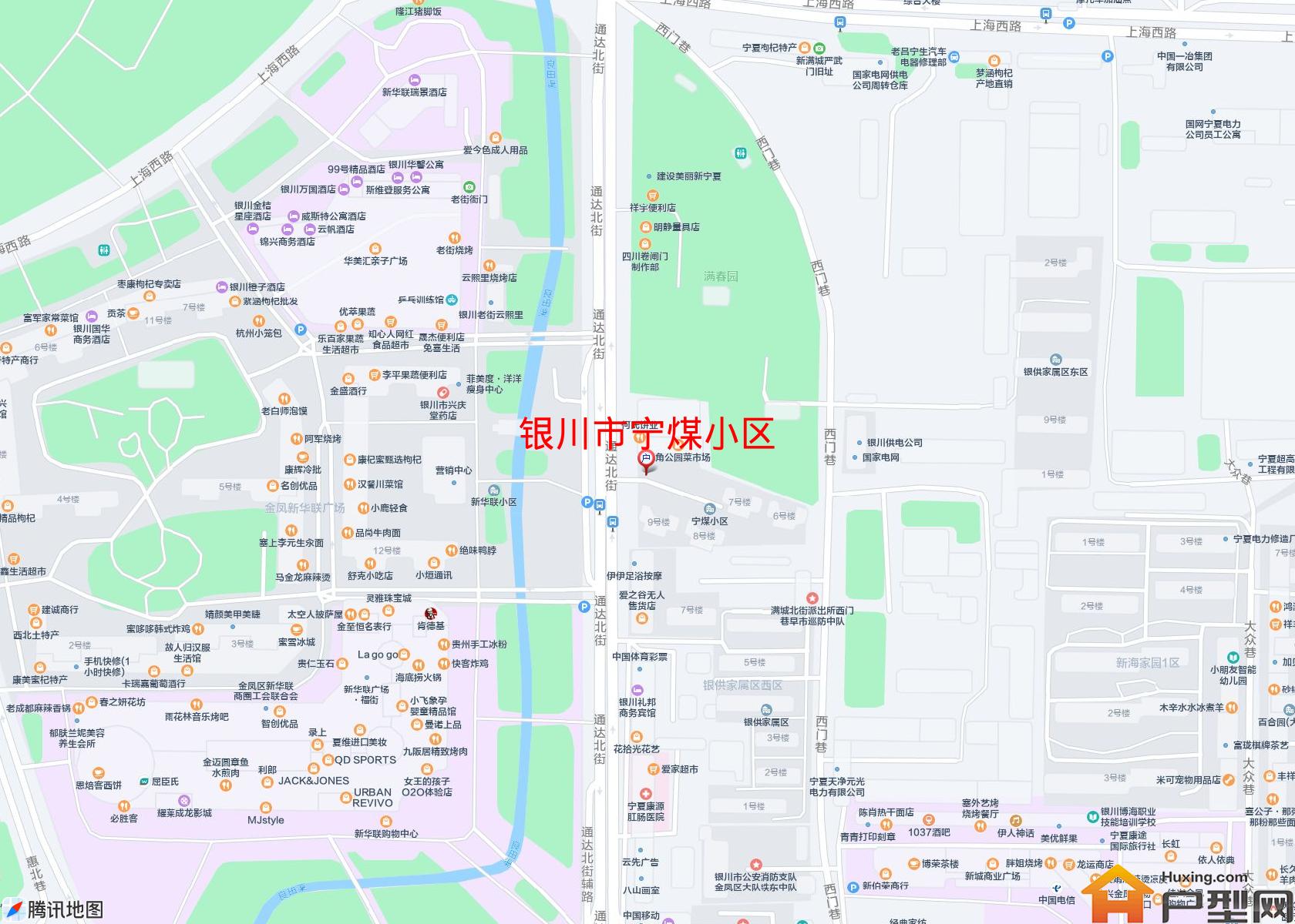 宁煤小区小区 - 户型网