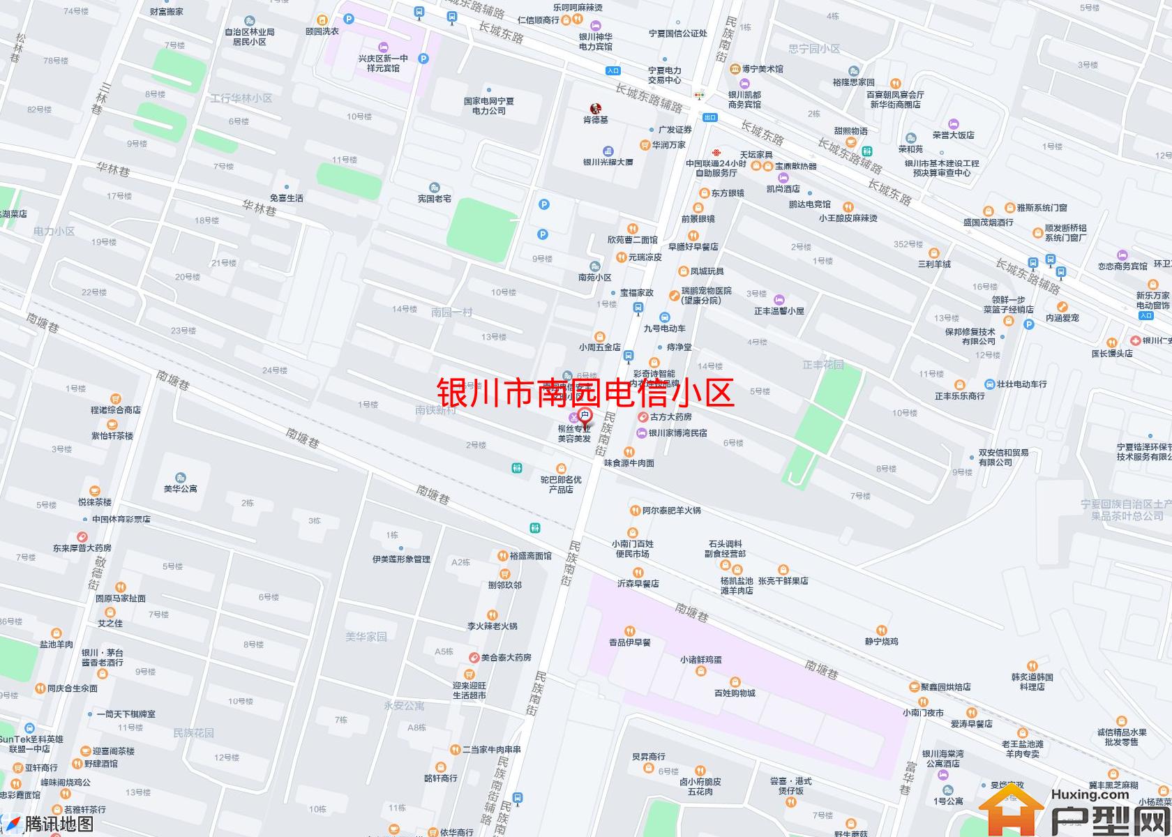 南园电信小区小区 - 户型网