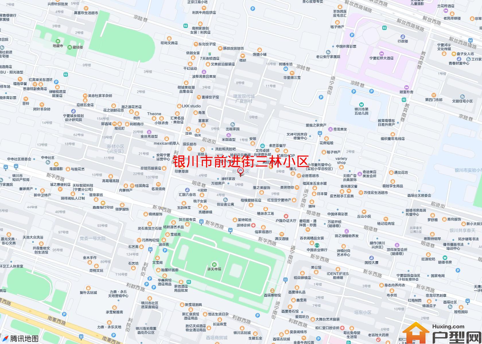 前进街三林小区小区 - 户型网