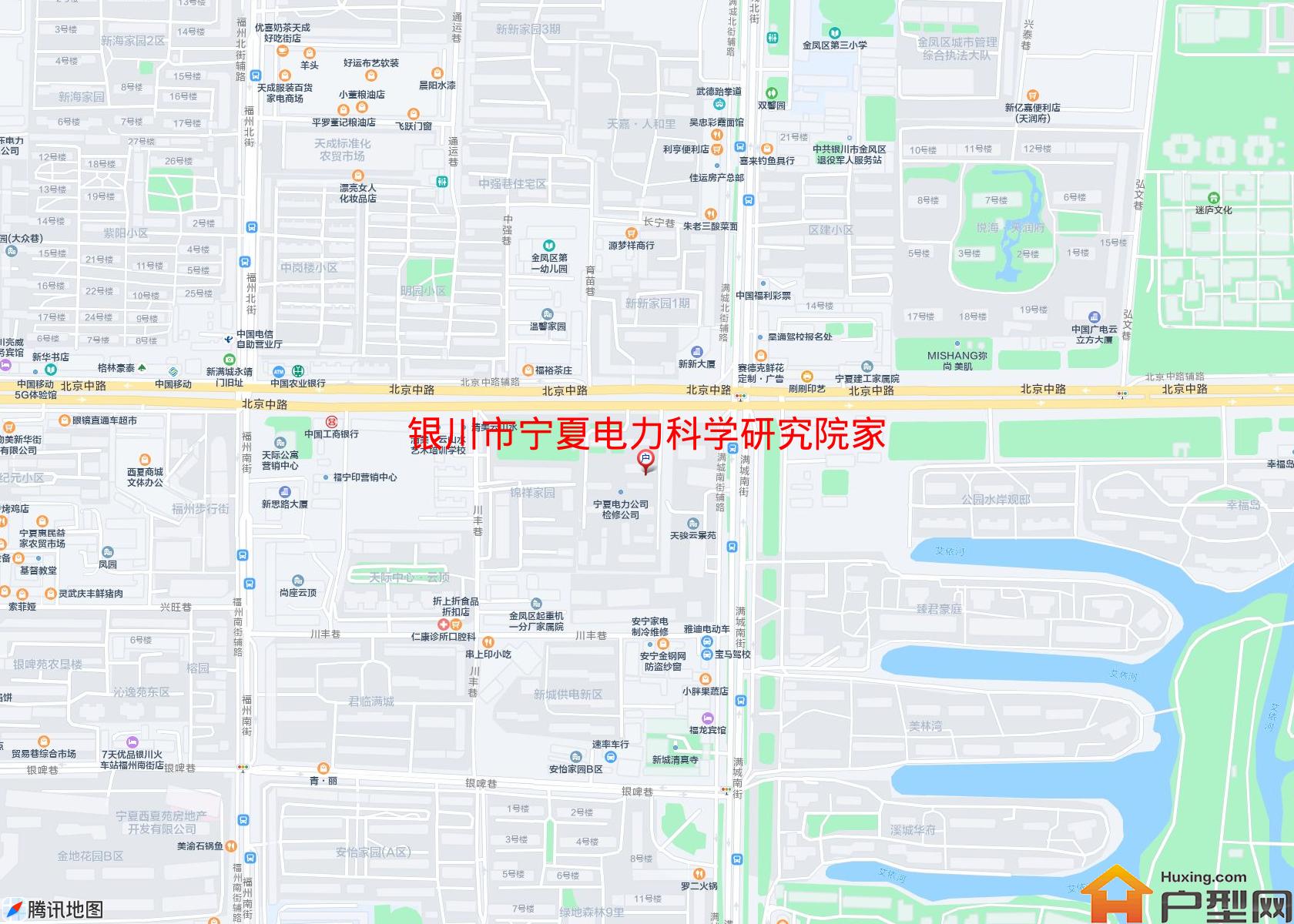 宁夏电力科学研究院家属院小区 - 户型网