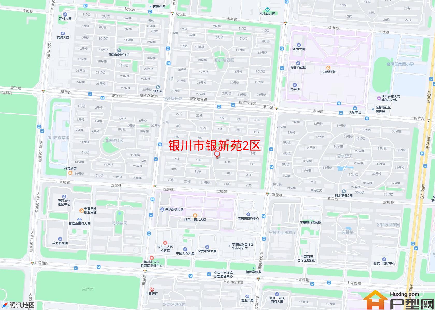 银新苑2区小区 - 户型网