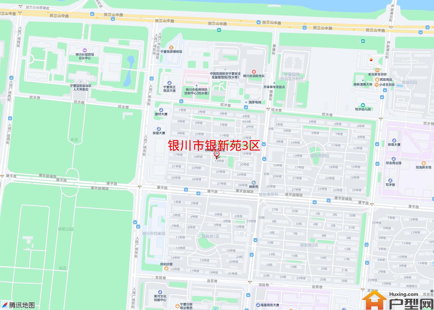 银新苑3区小区 - 户型网