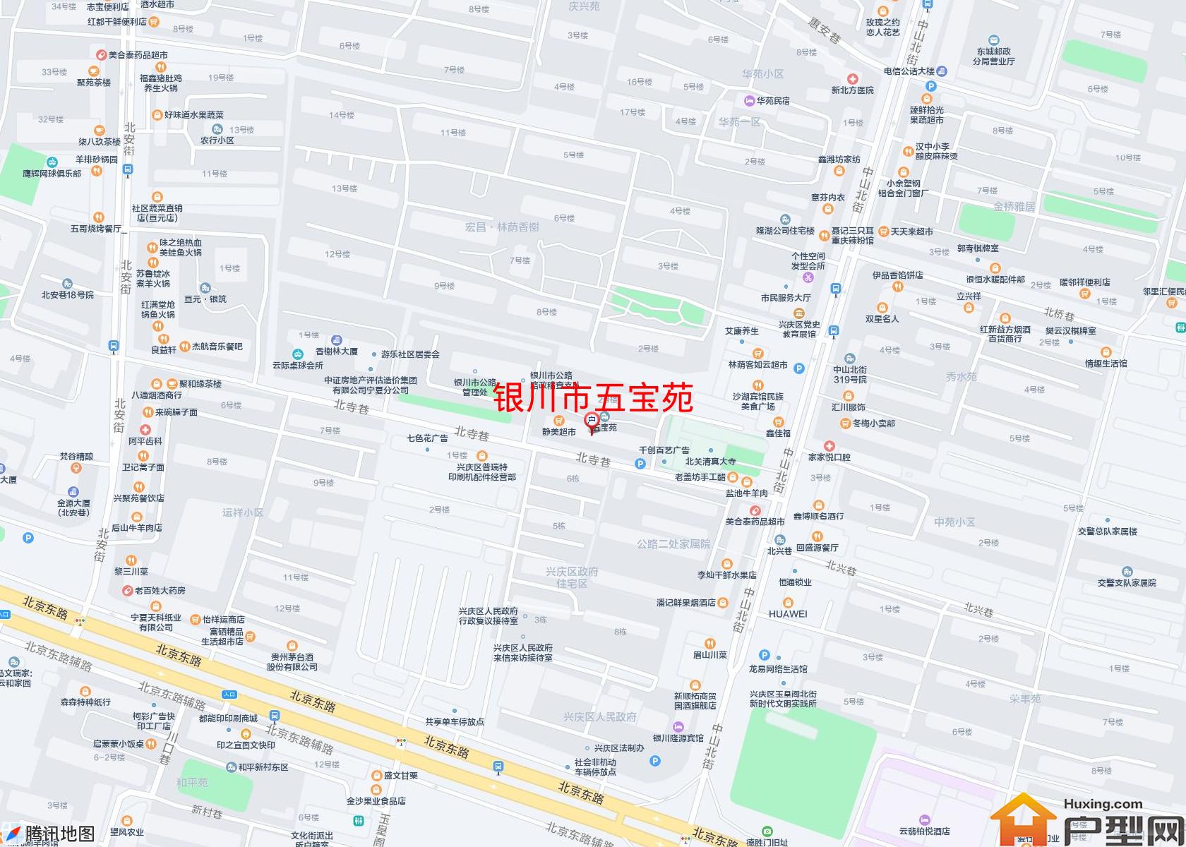 五宝苑小区 - 户型网