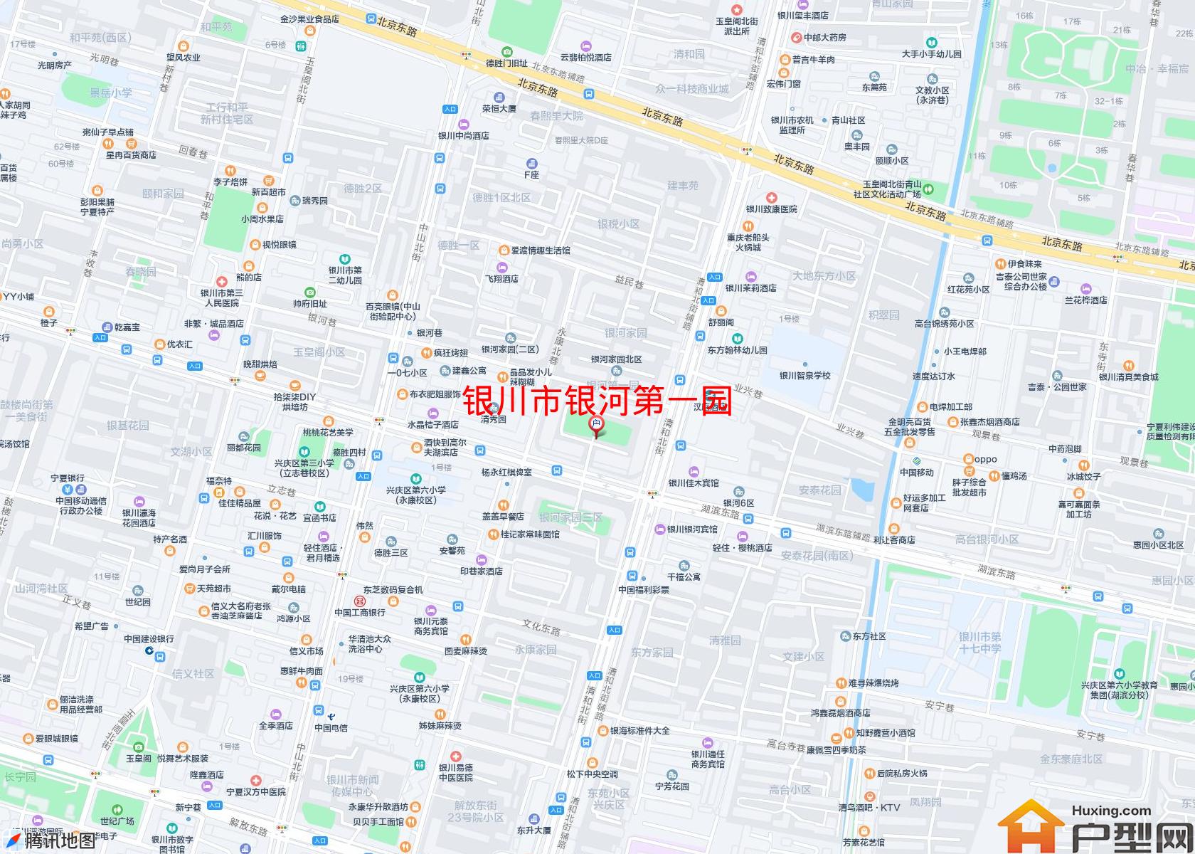 银河第一园小区 - 户型网