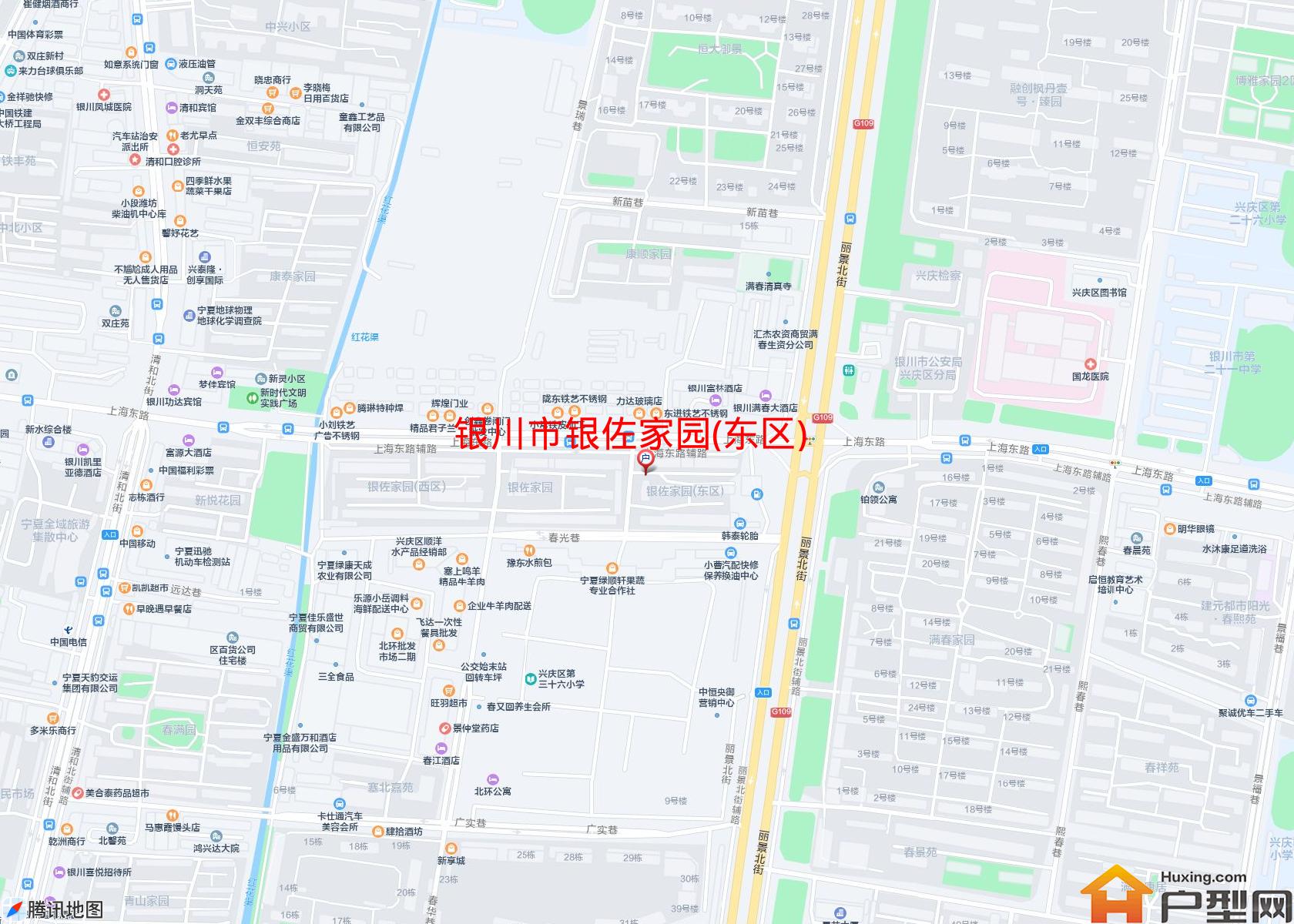银佐家园(东区)小区 - 户型网