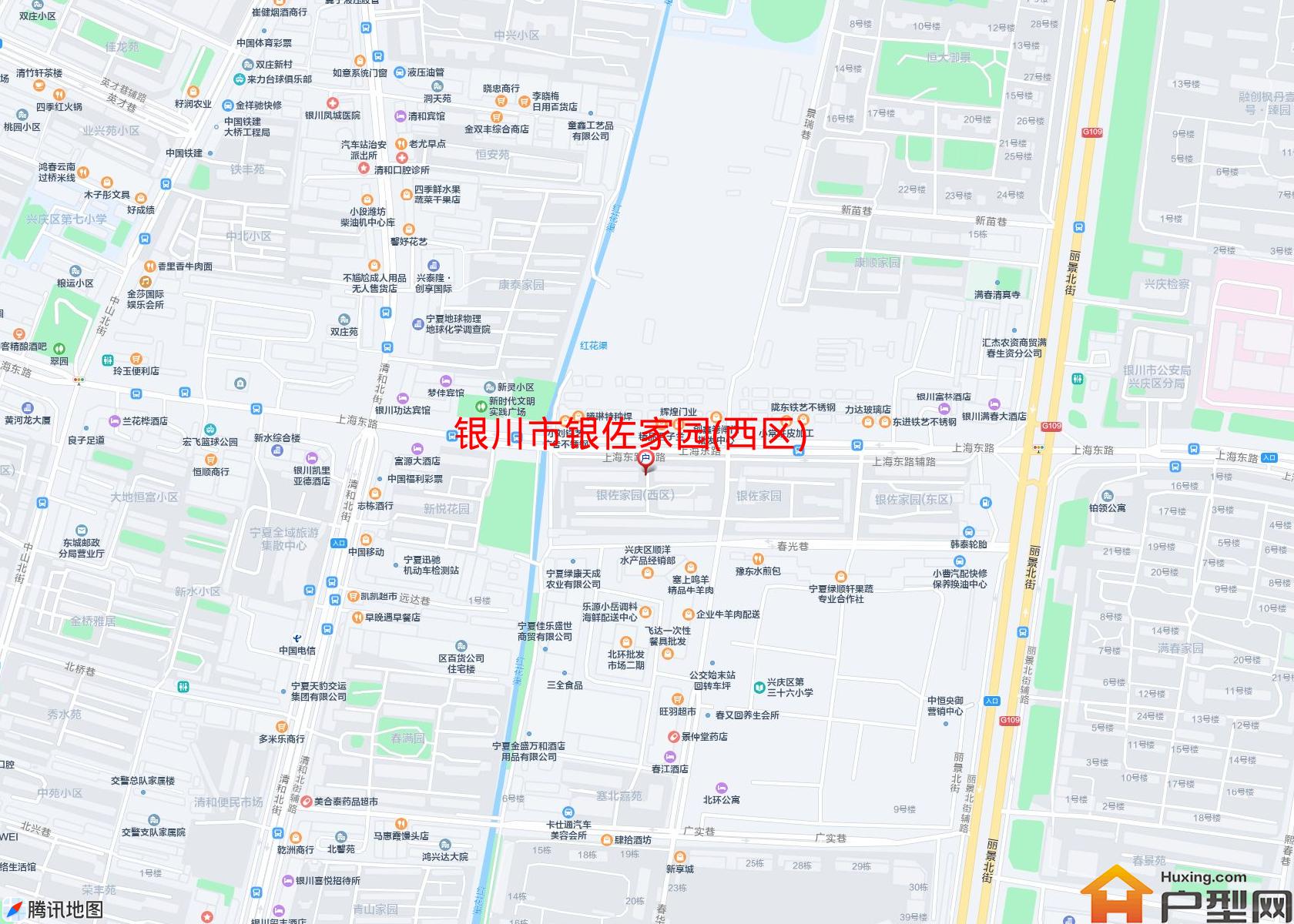 银佐家园(西区)小区 - 户型网