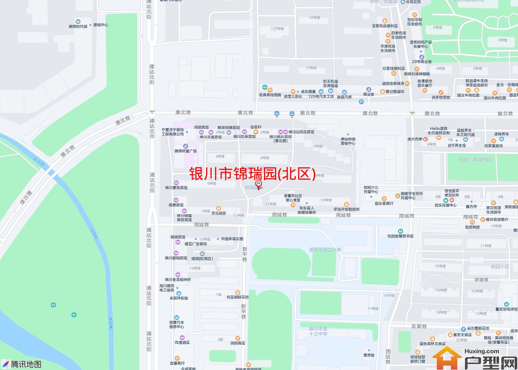 锦瑞园(北区)小区 - 户型网