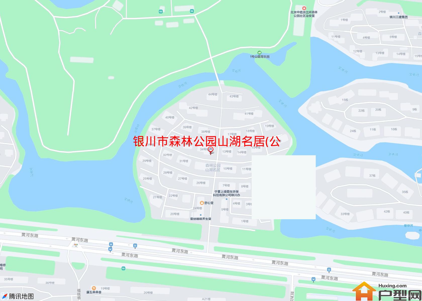 森林公园山湖名居(公寓)小区 - 户型网