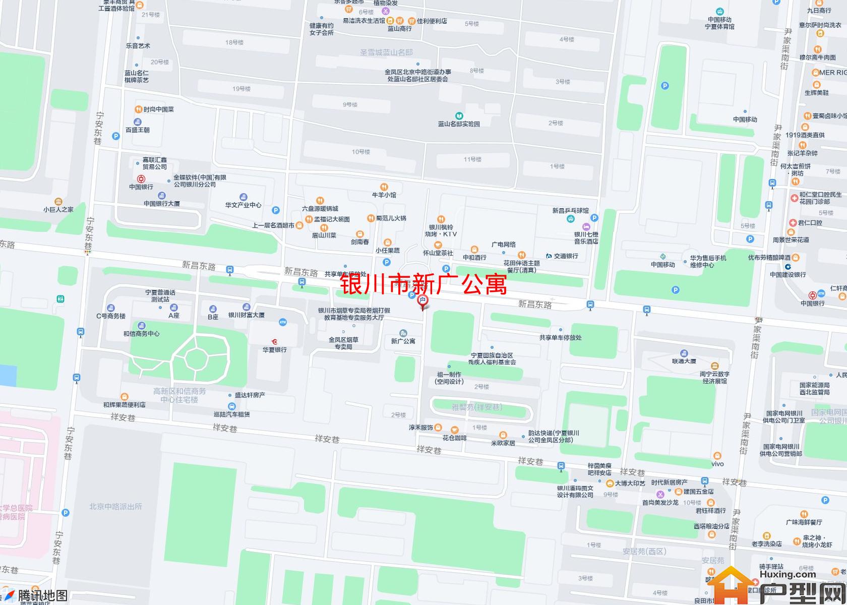 新广公寓小区 - 户型网