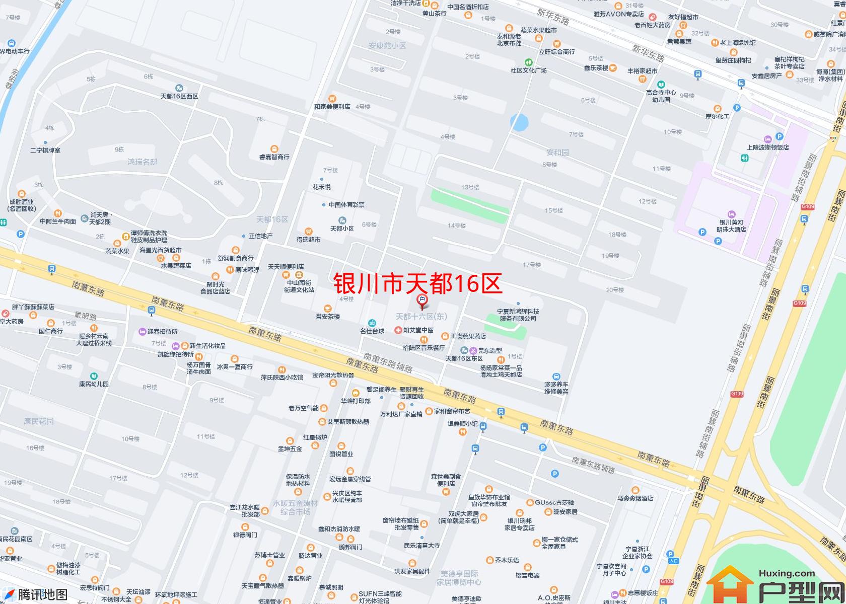 天都16区小区 - 户型网