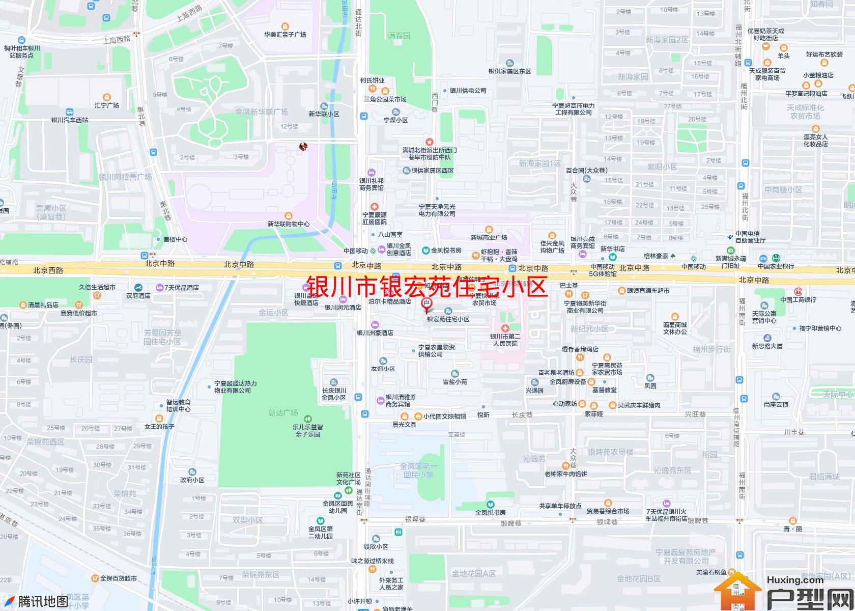 银宏苑住宅小区小区 - 户型网