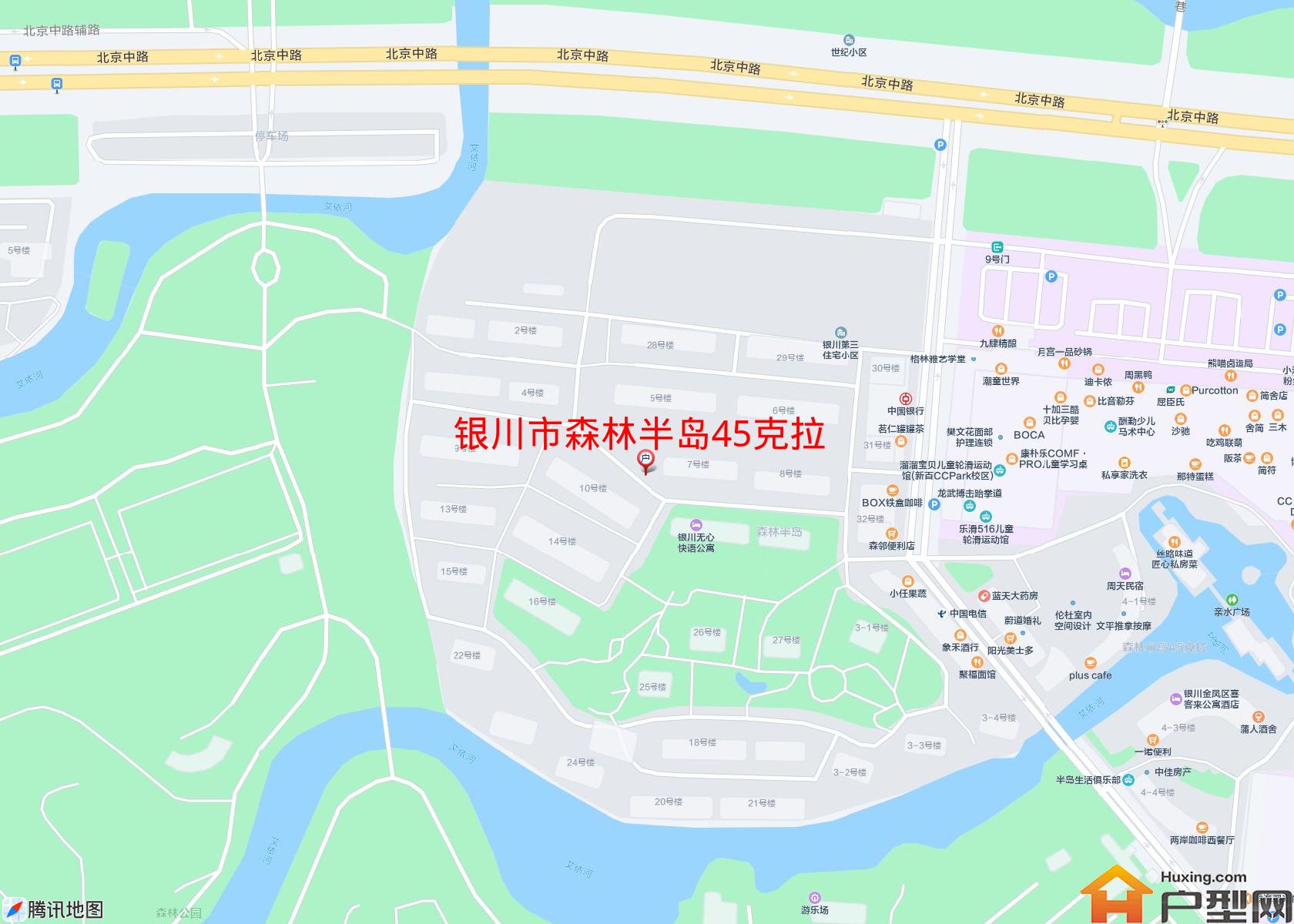 森林半岛45克拉小区 - 户型网