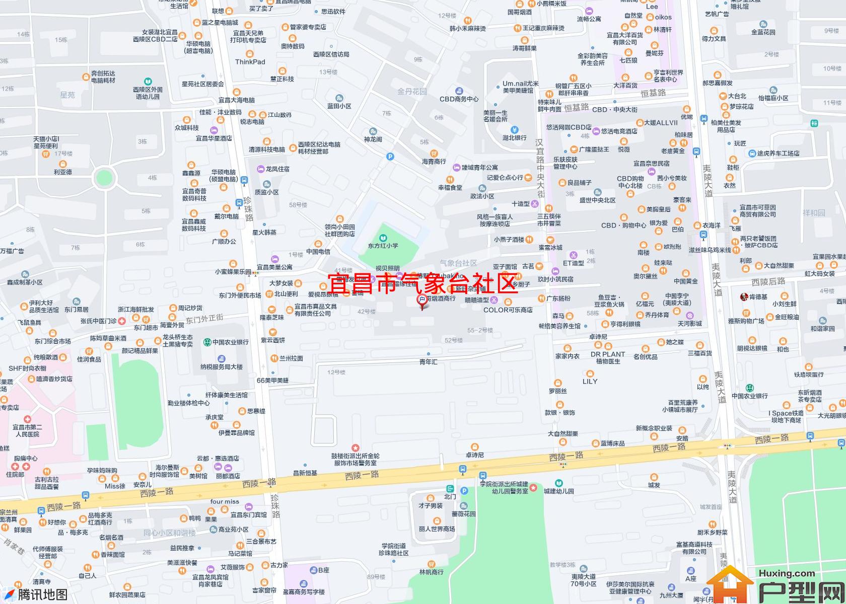 气象台社区小区 - 户型网