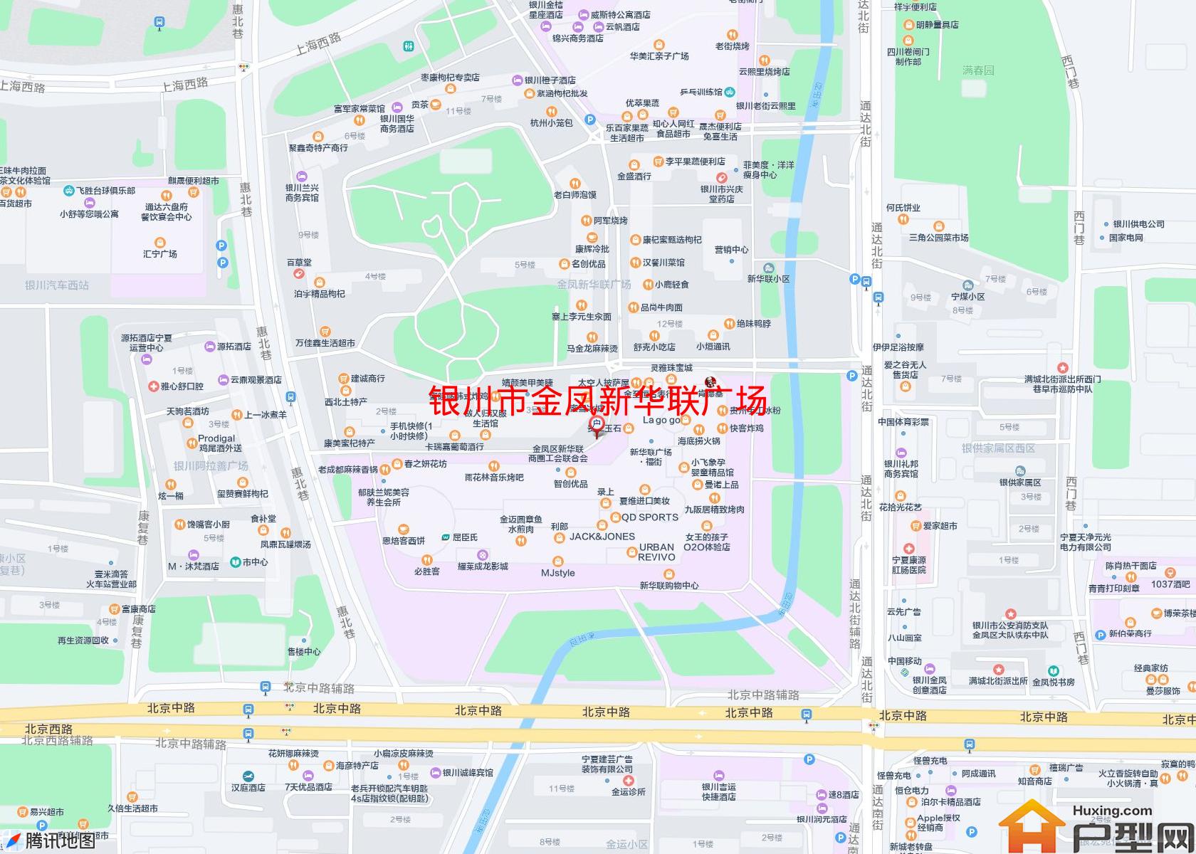 金凤新华联广场小区 - 户型网