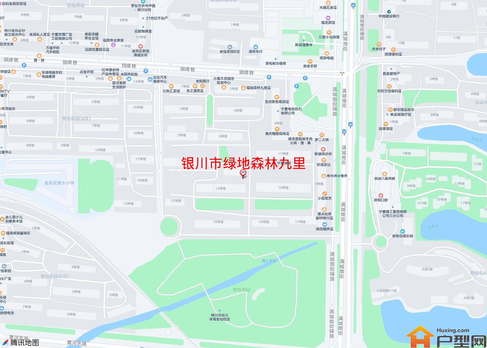 绿地森林九里小区 - 户型网