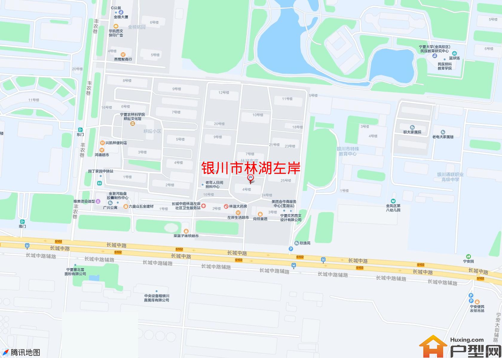 林湖左岸小区 - 户型网