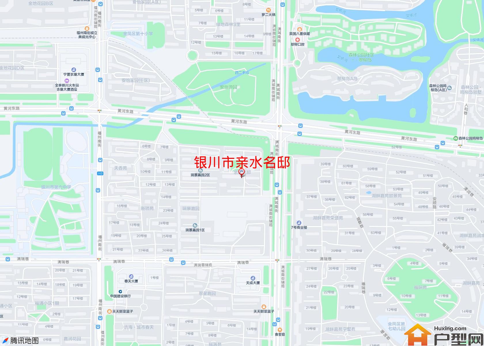 亲水名邸小区 - 户型网