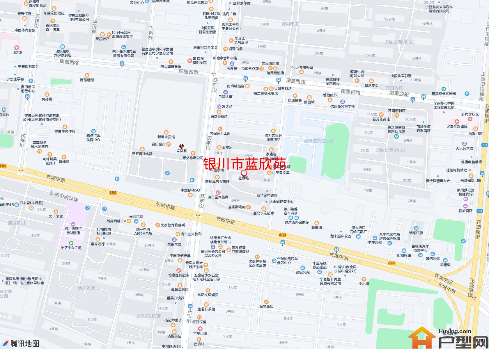 蓝欣苑小区 - 户型网