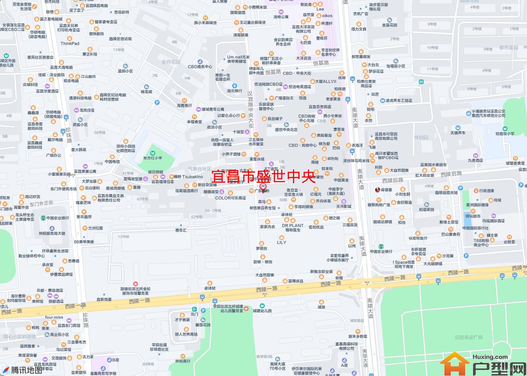盛世中央小区 - 户型网