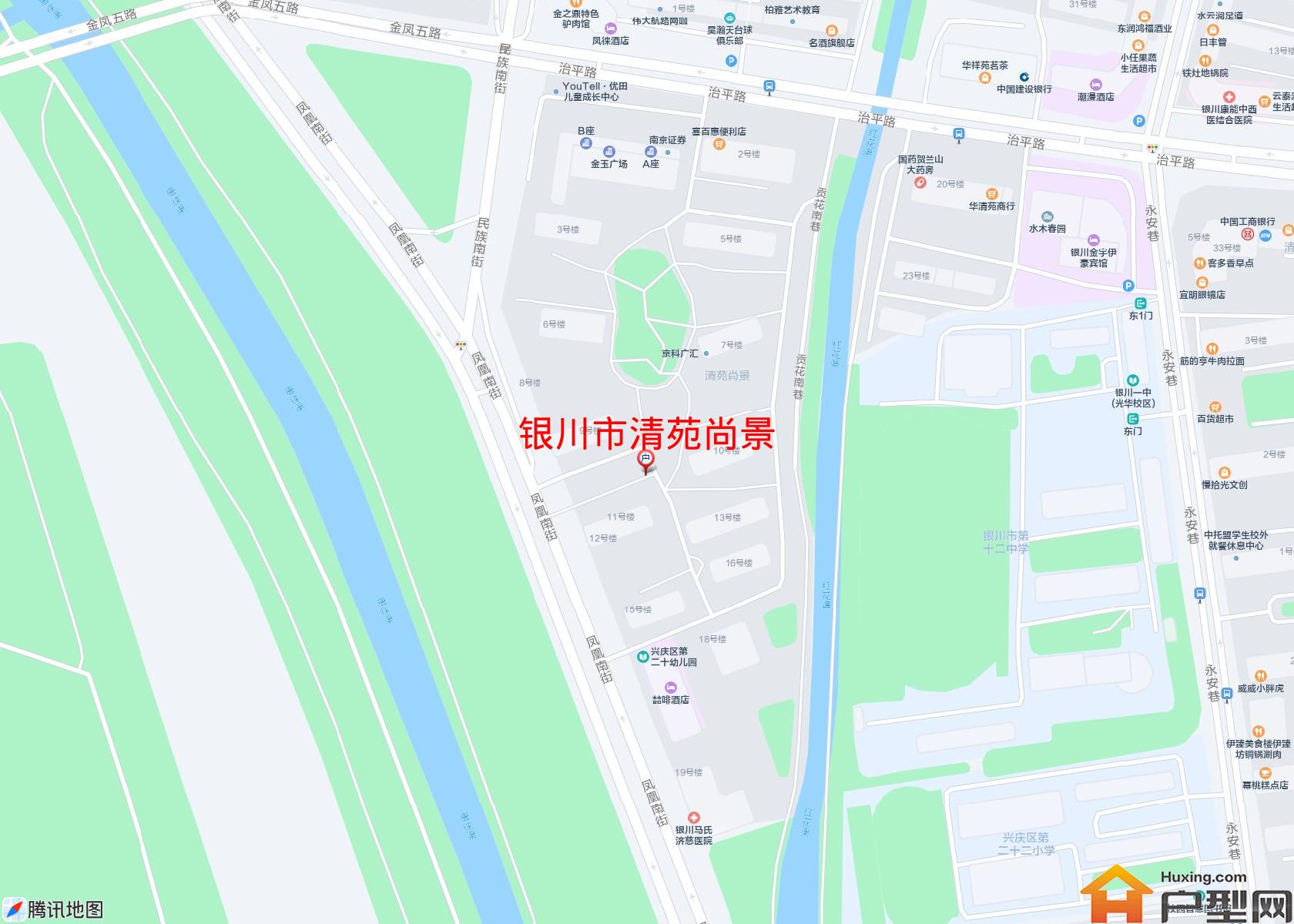 清苑尚景小区 - 户型网